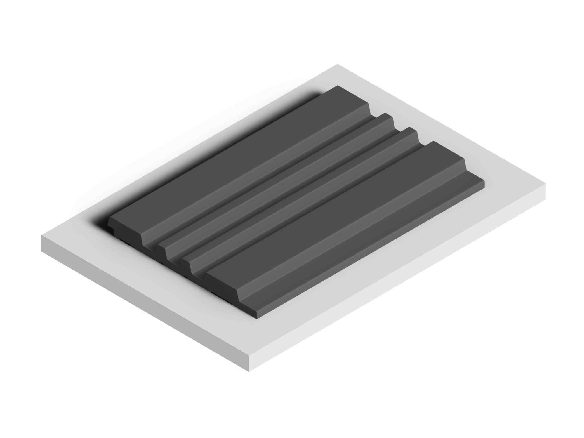 Панель декоративная LV121 GR3 Hiwood 120мм×12мм×2.7м