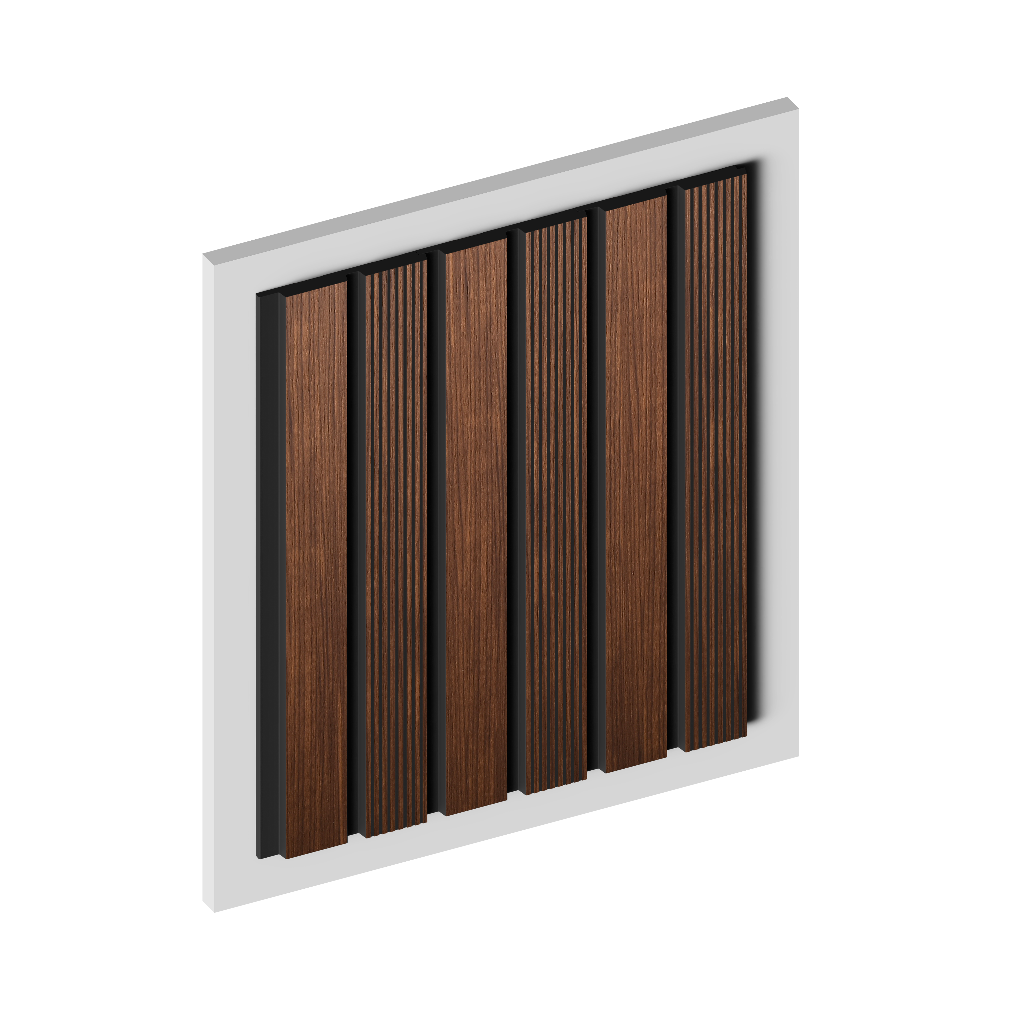 Панель декоративная LV123 BR396K Hiwood 120мм×12мм×2.7м