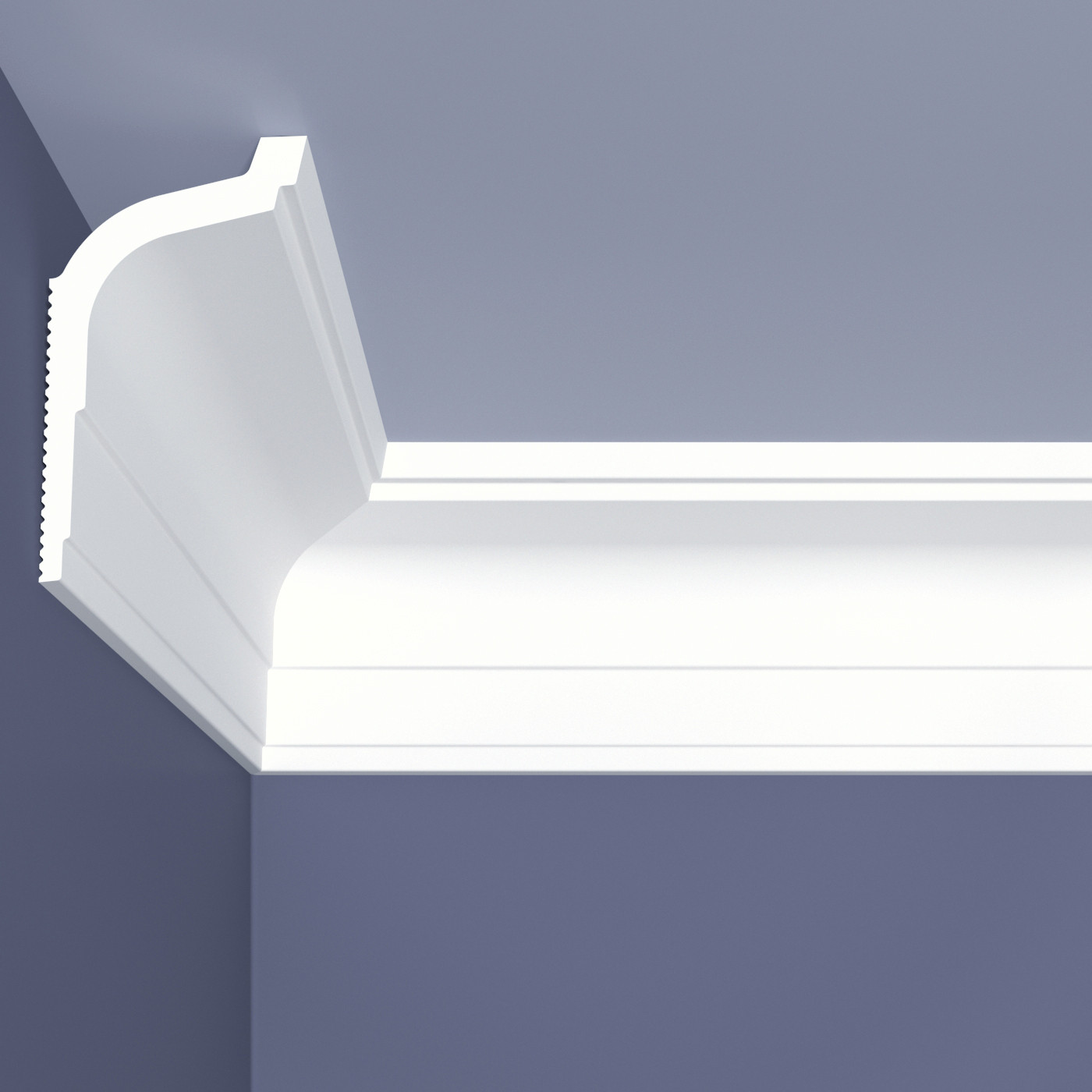 Плинтус потолочный С3/100 Bello Deco 100мм×60мм×2м