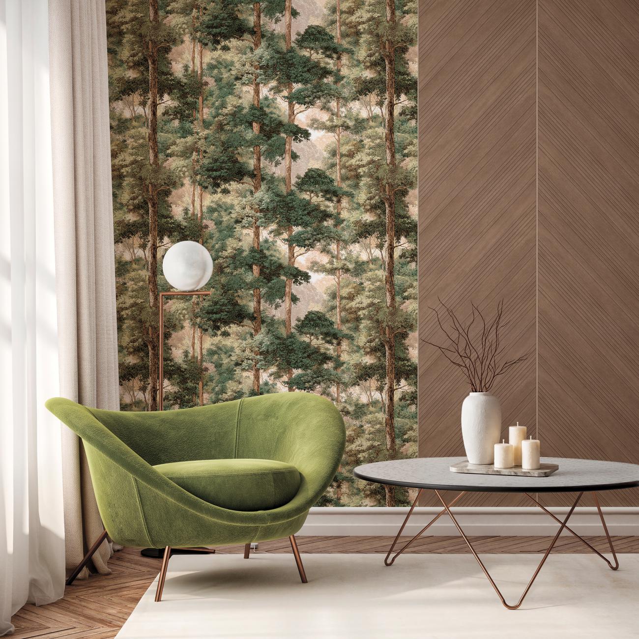 Обои TC72703-71 Palitra Trend Color Тренд Энергия леса Palitra Trend Color коллекция Тренд Энергия леса производства  в интернет-магазине Обоитрейд