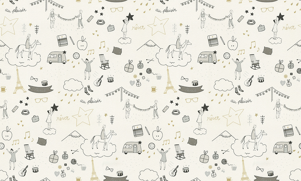 Обои 3514-3 Makario Веселый Makario коллекция Веселый производства РОССИЯ в интернет-магазине Обоитрейд