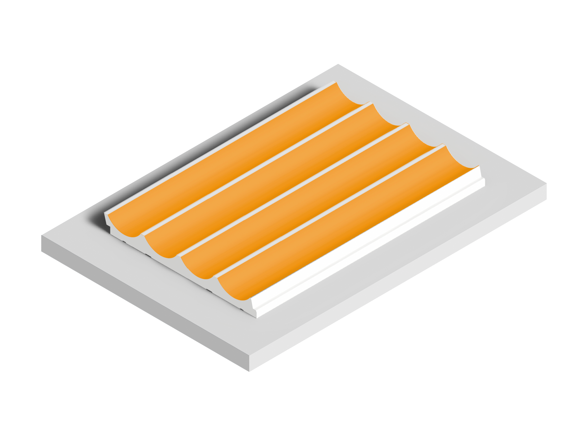 Панель декоративная LV139 Y5 Hiwood 120мм×12мм×2.7м