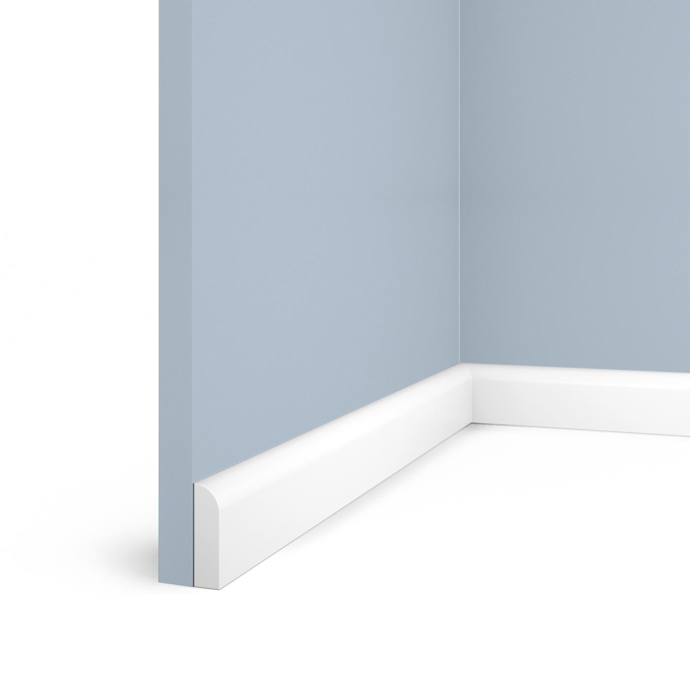 Плинтус BE55 Hiwood 55мм×15мм×2м