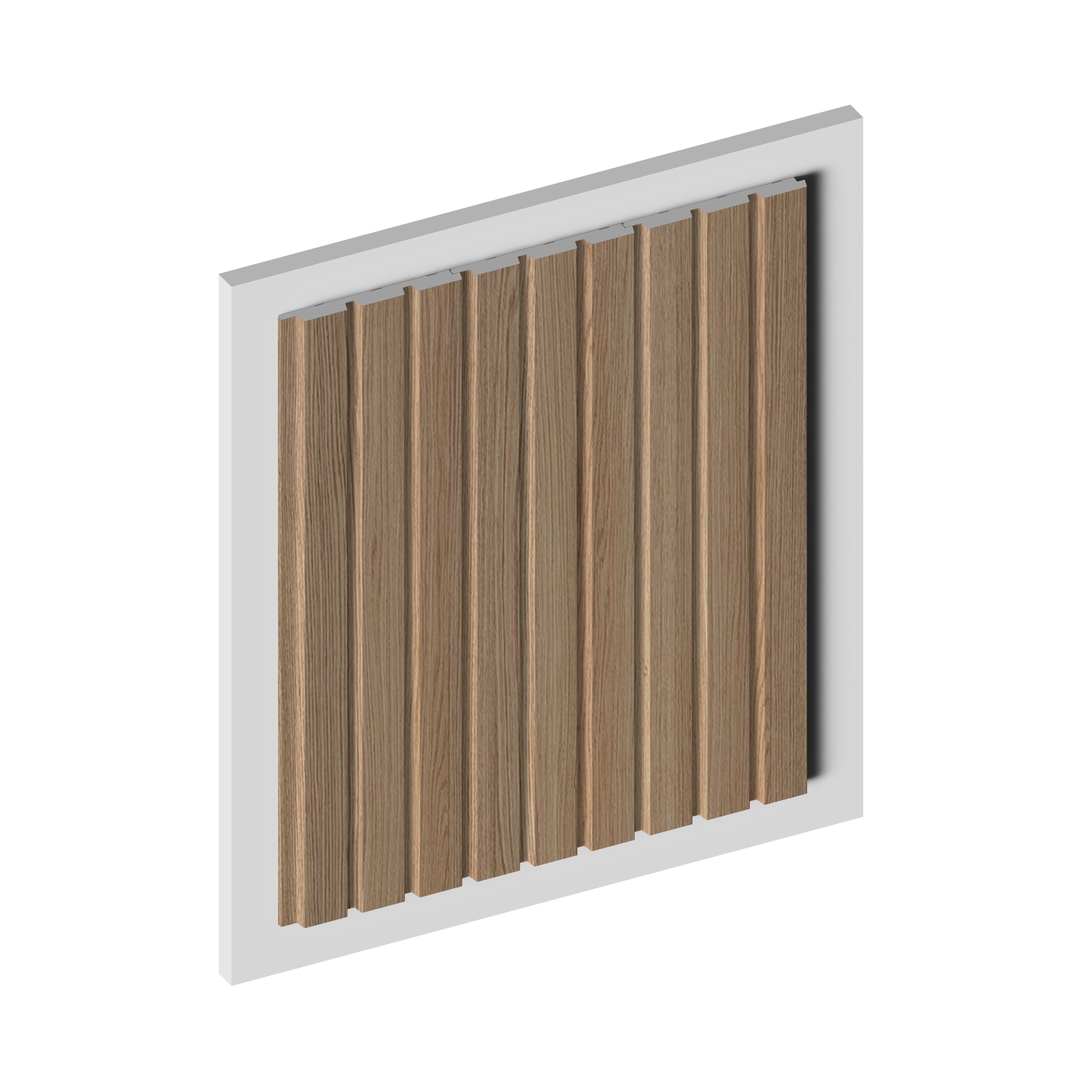 Панель декоративная LV124 BR417 Hiwood 120мм×12мм×2.7м