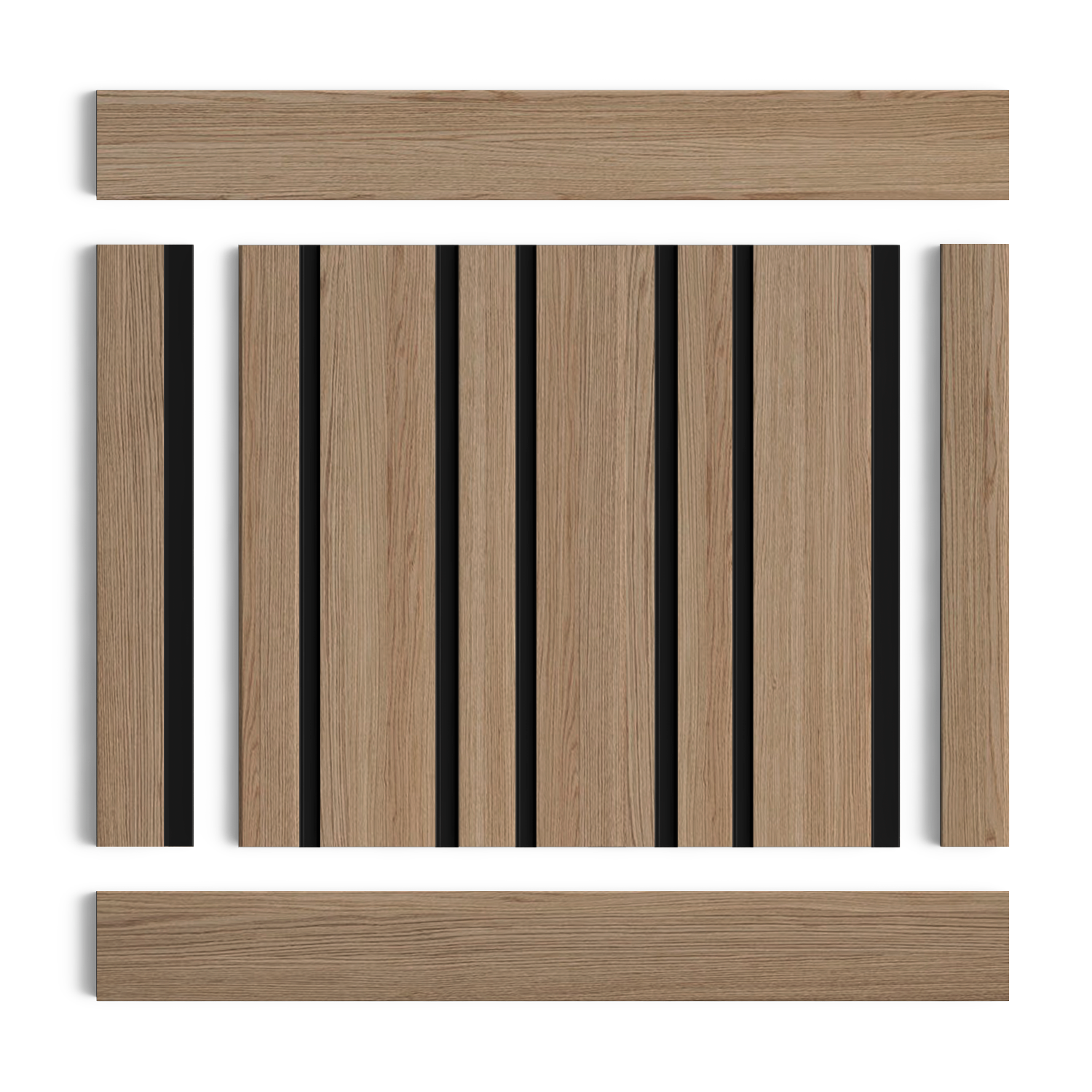 Панель декоративная LV133 BR417K Hiwood 120мм×12мм×2.7м