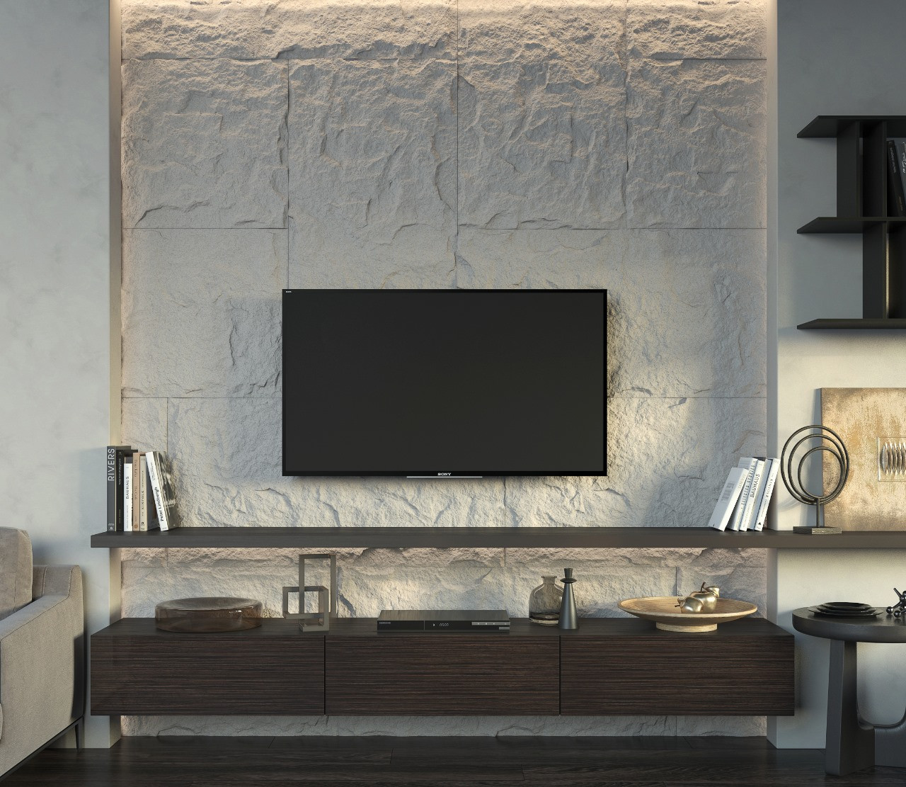 Стеновая панель A005-1 PU Bello Deco 30мм×600мм×1,2м