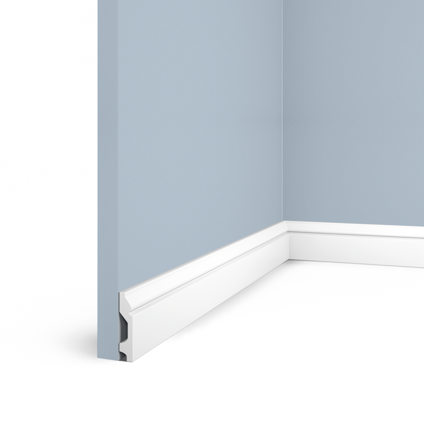 Плинтус B60 Hiwood 59мм×13мм×2м