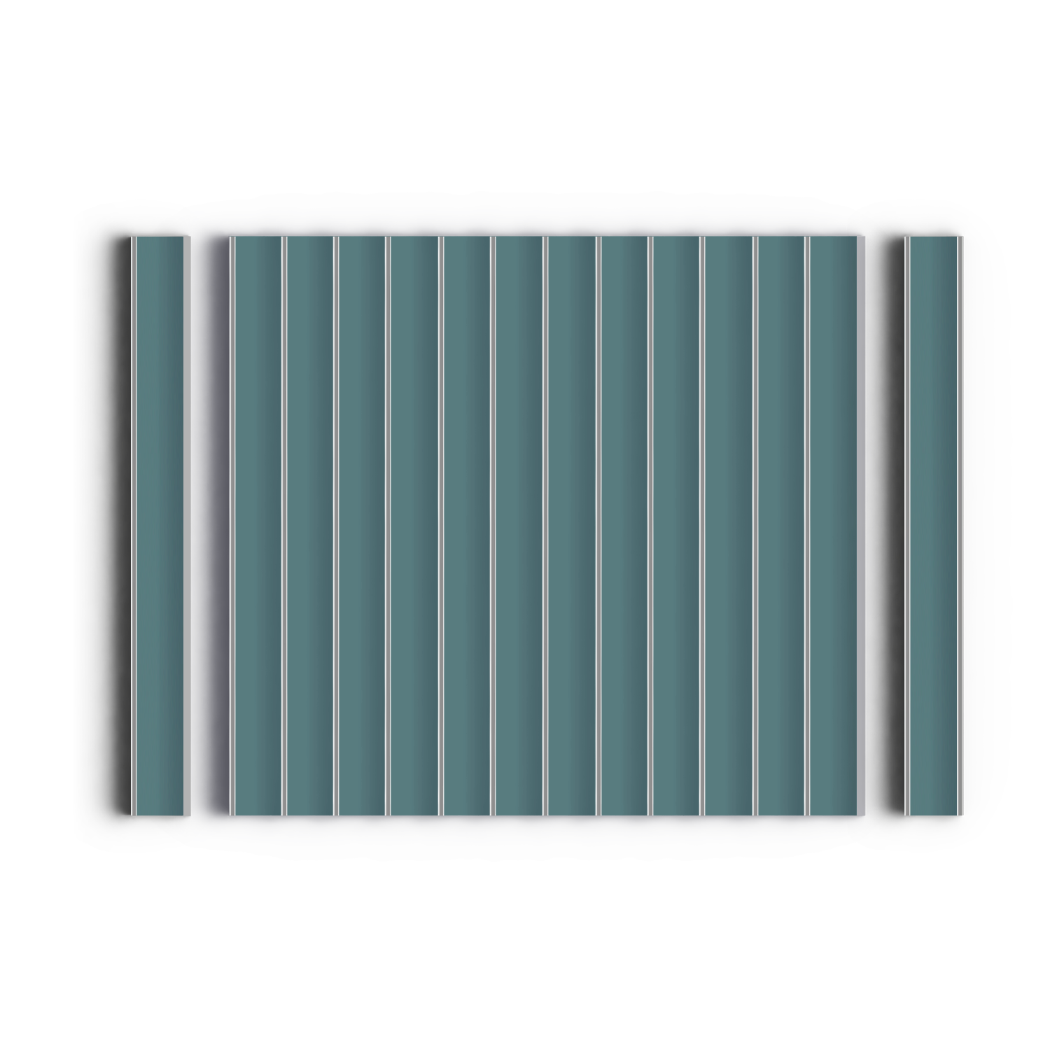 Панель декоративная LV139 BU27 Hiwood 120мм×12мм×2.7м