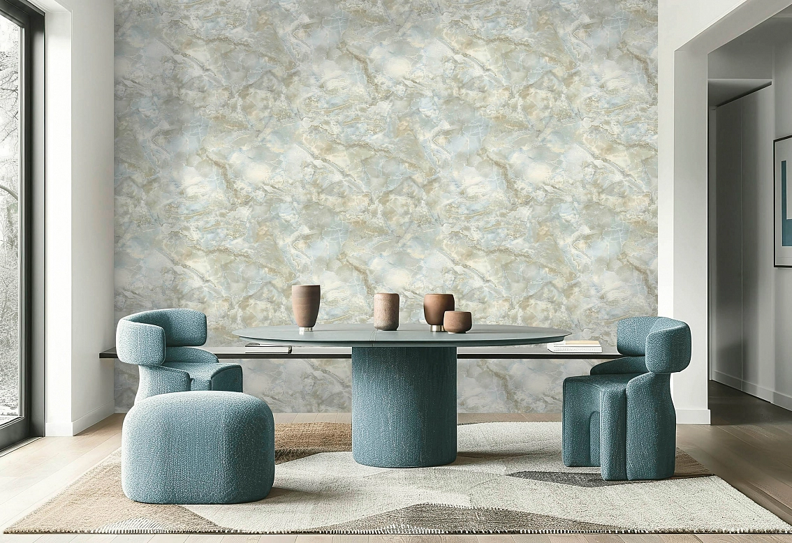 Обои 86648 Decori & Decori Каррара 4 Decori & Decori коллекция Каррара 4 производства Италия в интернет-магазине Обоитрейд