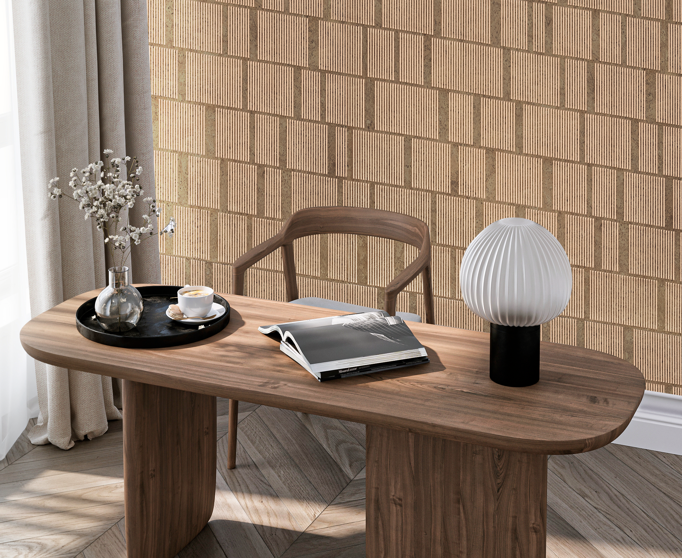 Панель декоративная DM626 BR70 Hiwood 600мм×4мм×3м