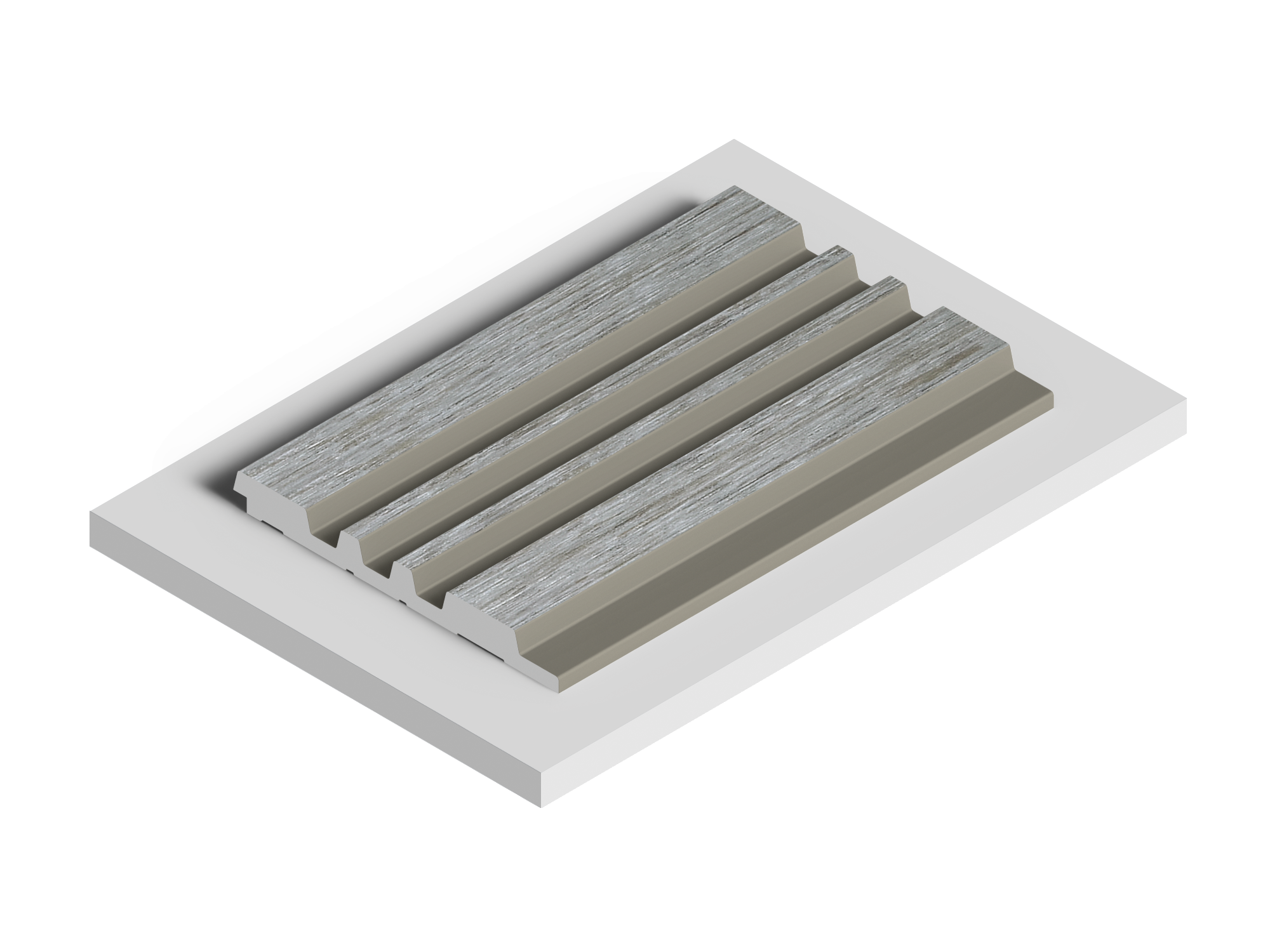 Панель декоративная LV121 GN68 Hiwood 120мм×12мм×2.7м