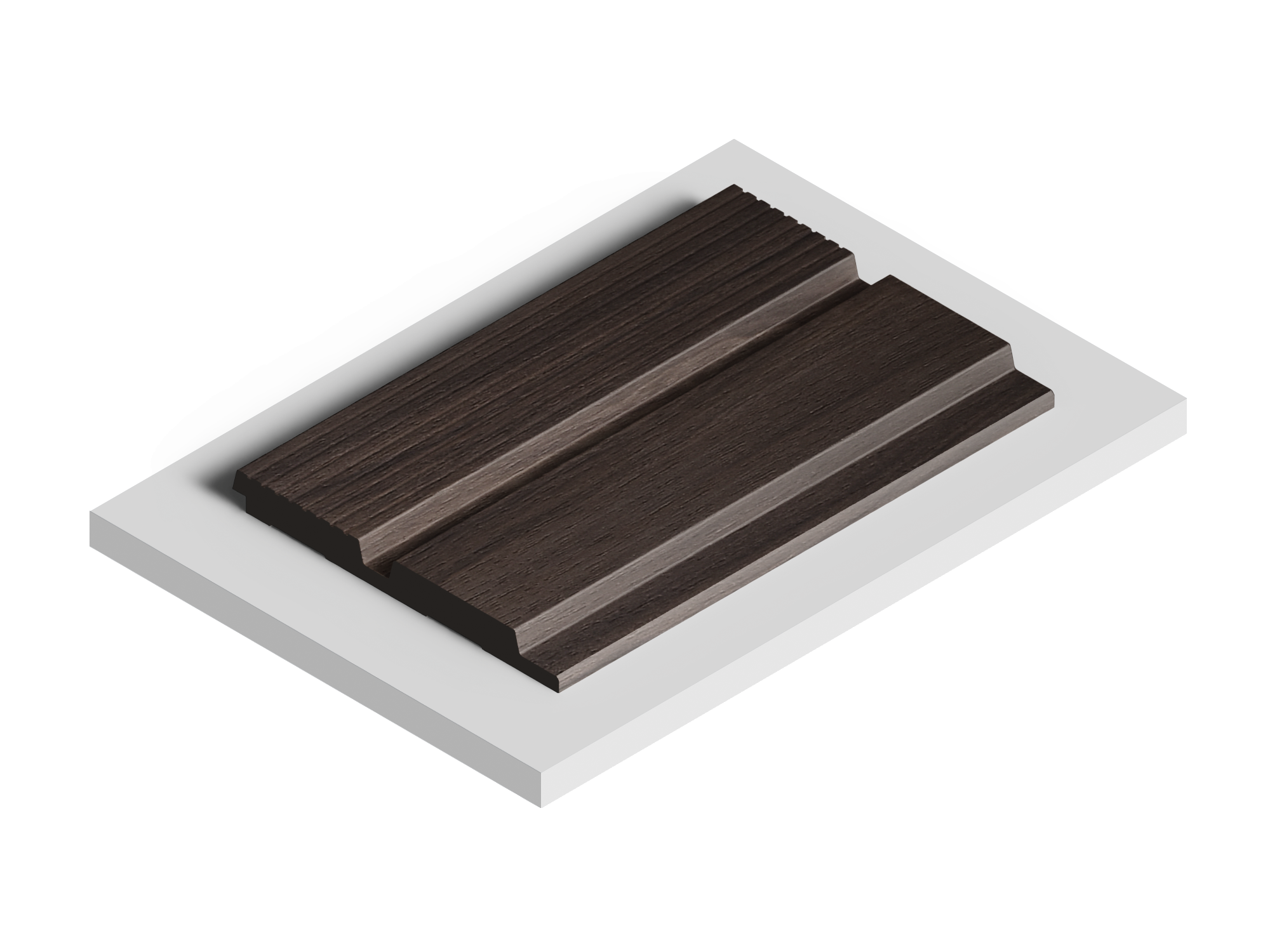 Панель декоративная LV123 BR395 Hiwood 120мм×12мм×2.7м