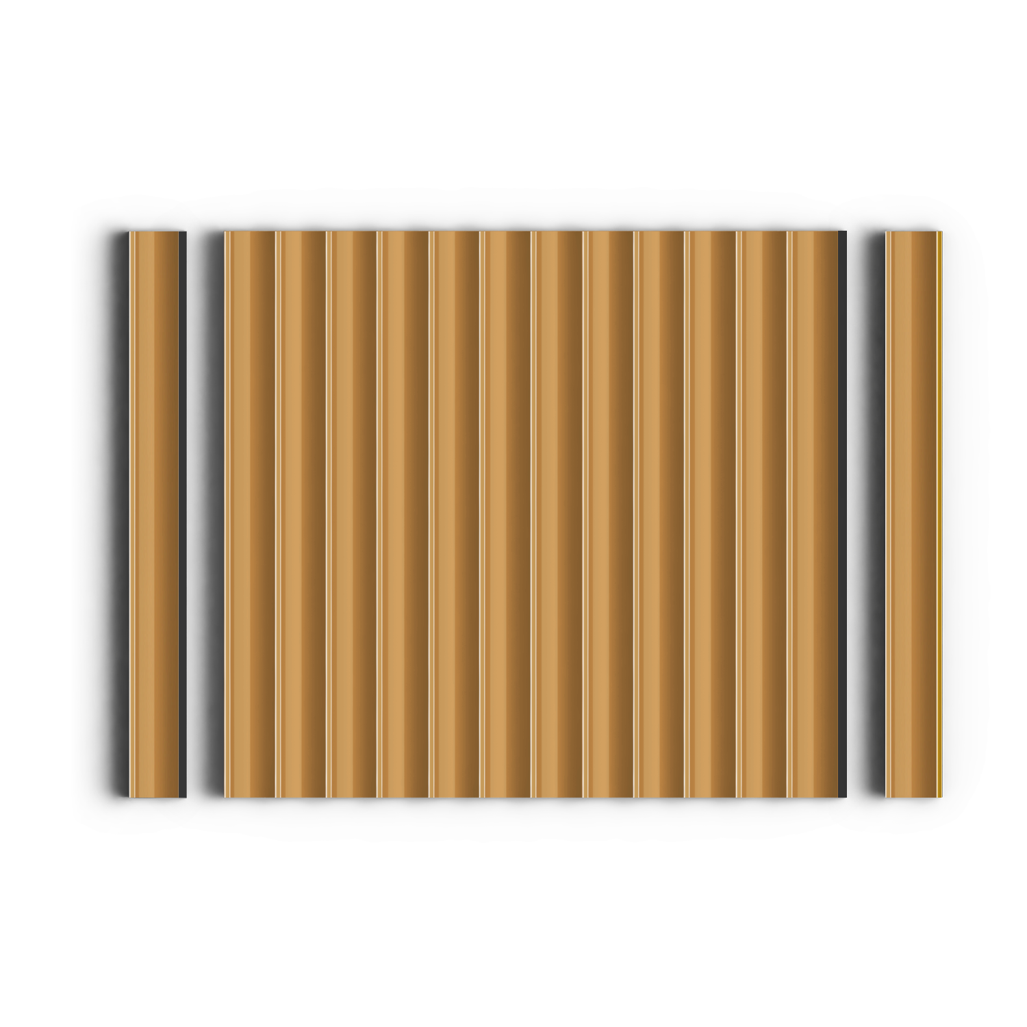 Панель декоративная LV139 G365 Hiwood 120мм×12мм×2.7м