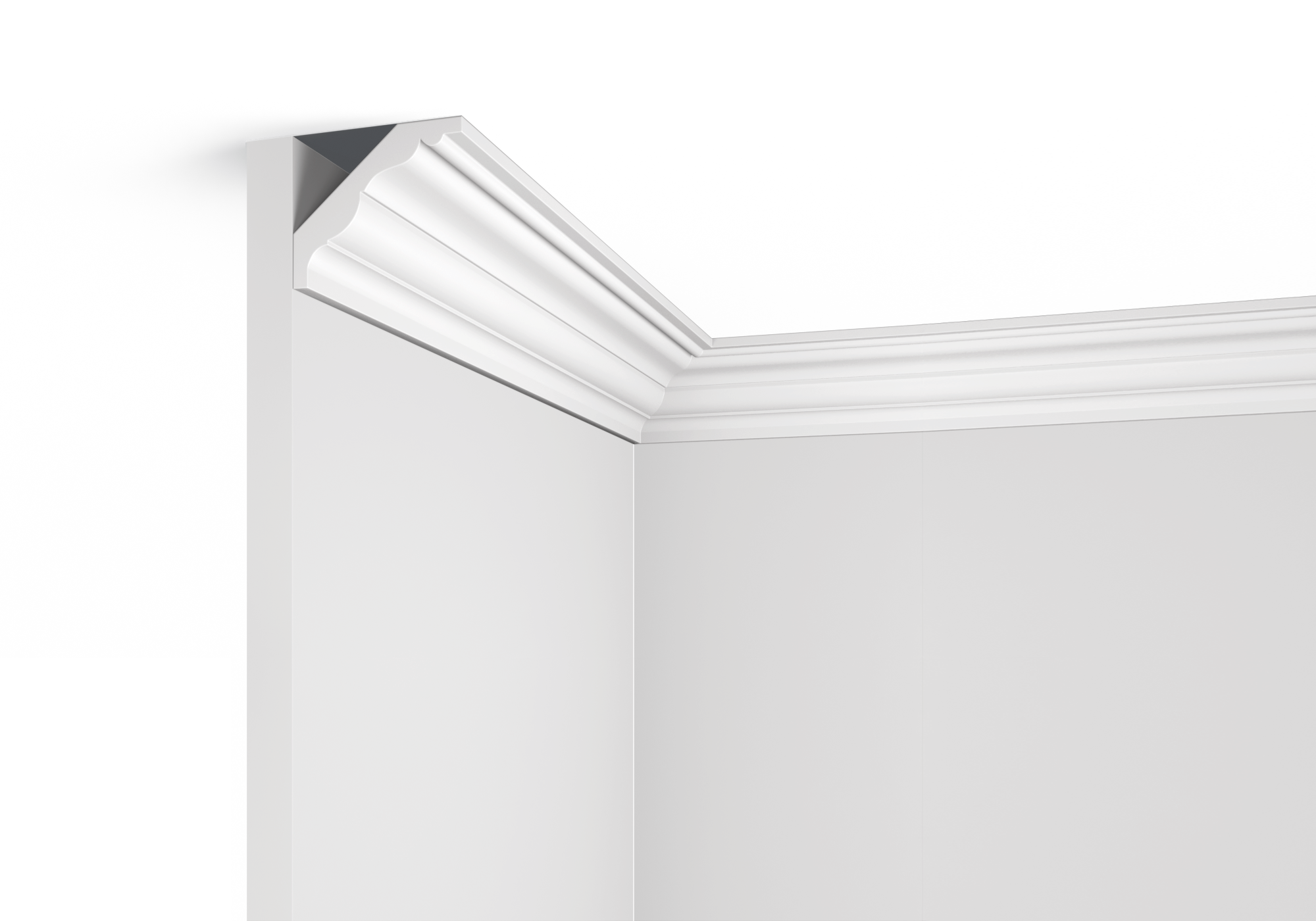 Карниз A90 Hiwood 60мм×71мм×2м