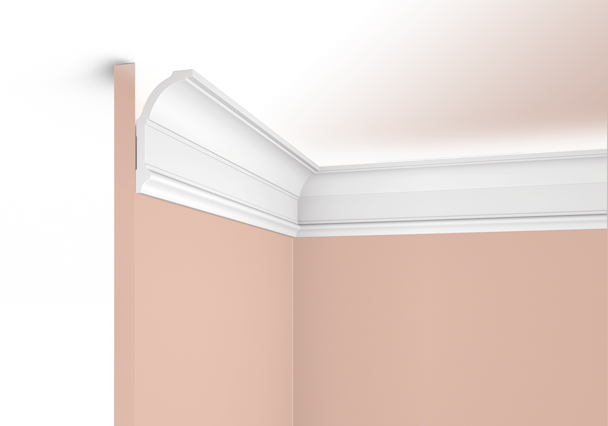 Карниз A100 Hiwood 100мм×53мм×2м