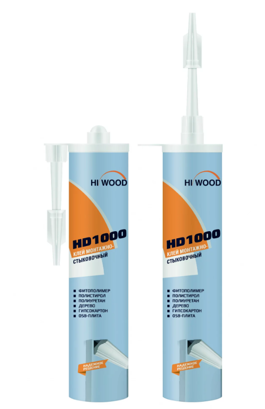 Клей монтажно-стыковочный HD1000 Hiwood 280 мл