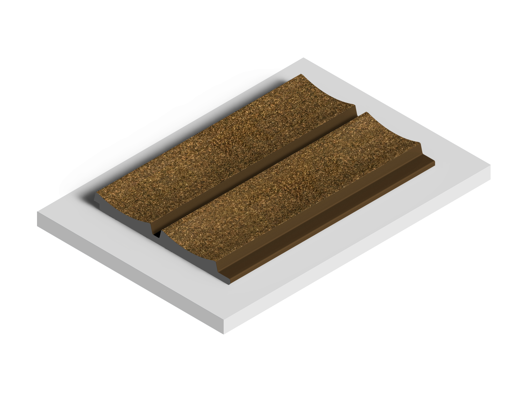 Панель декоративная LV125 G387 Hiwood 120мм×12мм×2.7м