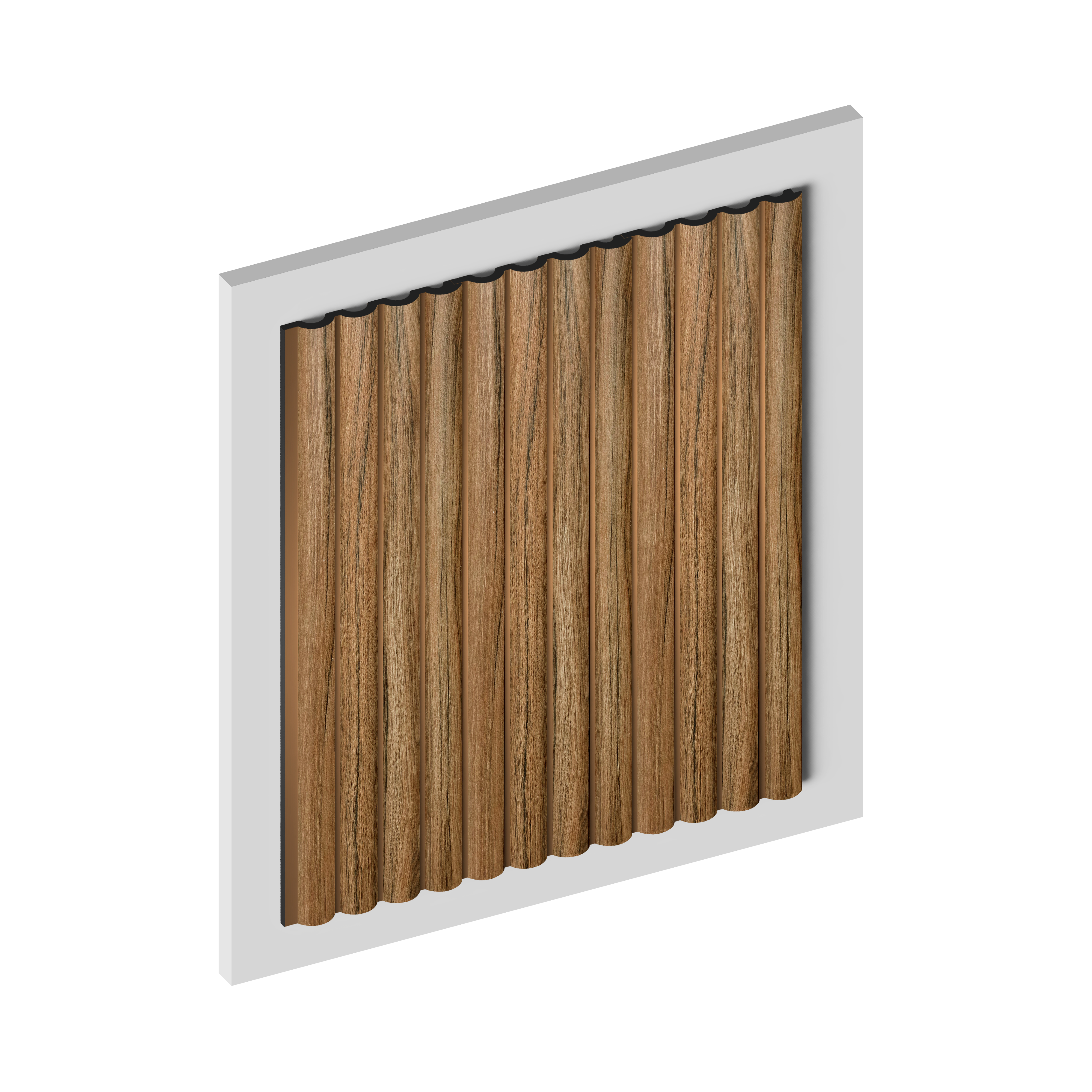 Панель декоративная LV140 BR495 Hiwood 120мм×12мм×2.7м