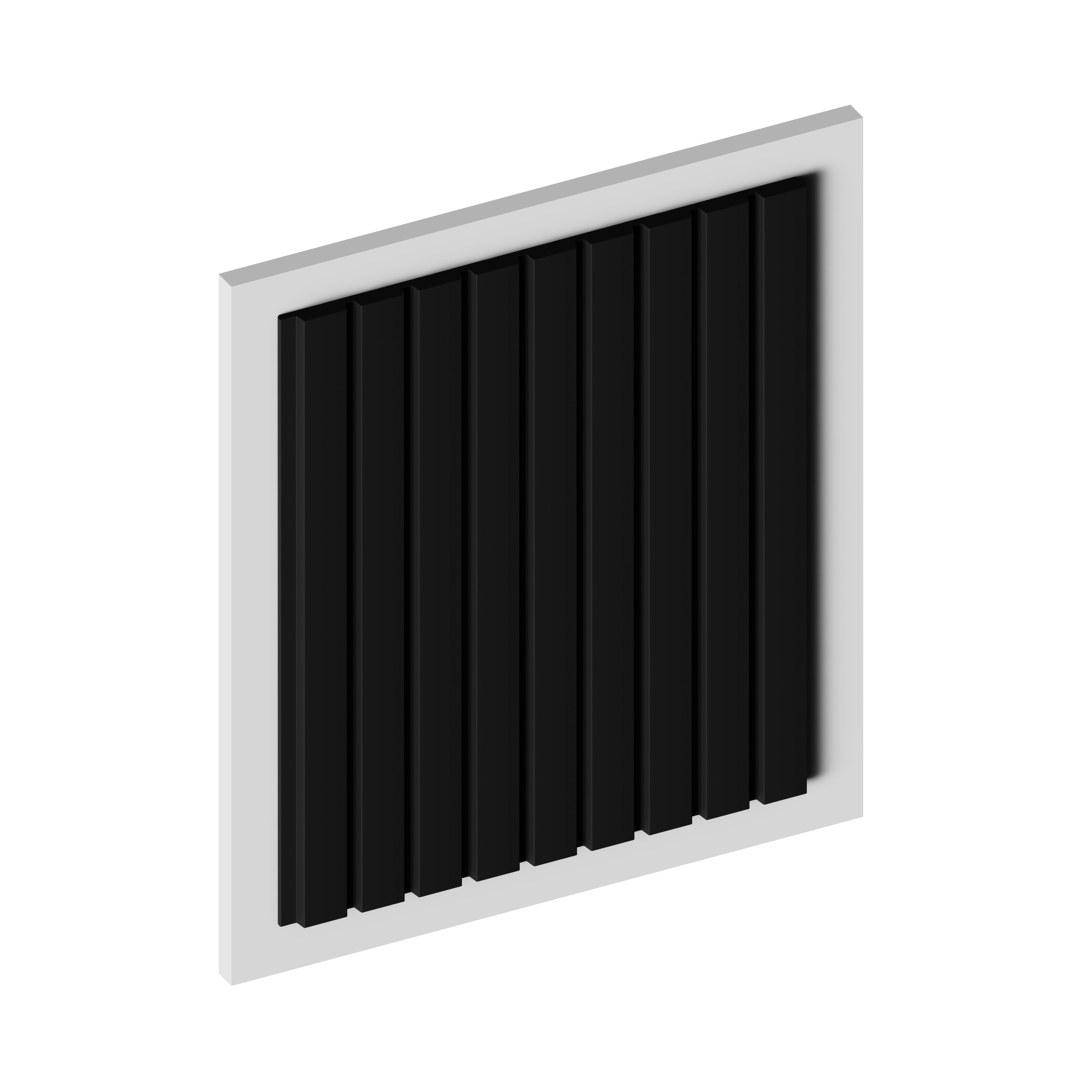 Панель декоративная LV124 BK Hiwood 120мм×12мм×2.7м
