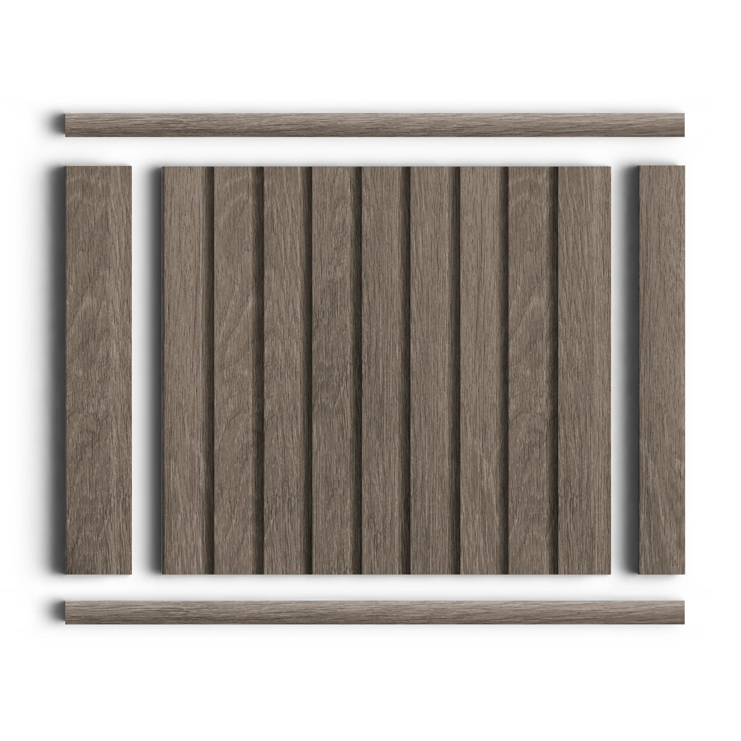 Молдинг D15V2 BR490 Hiwood 15мм×15мм×2,7м
