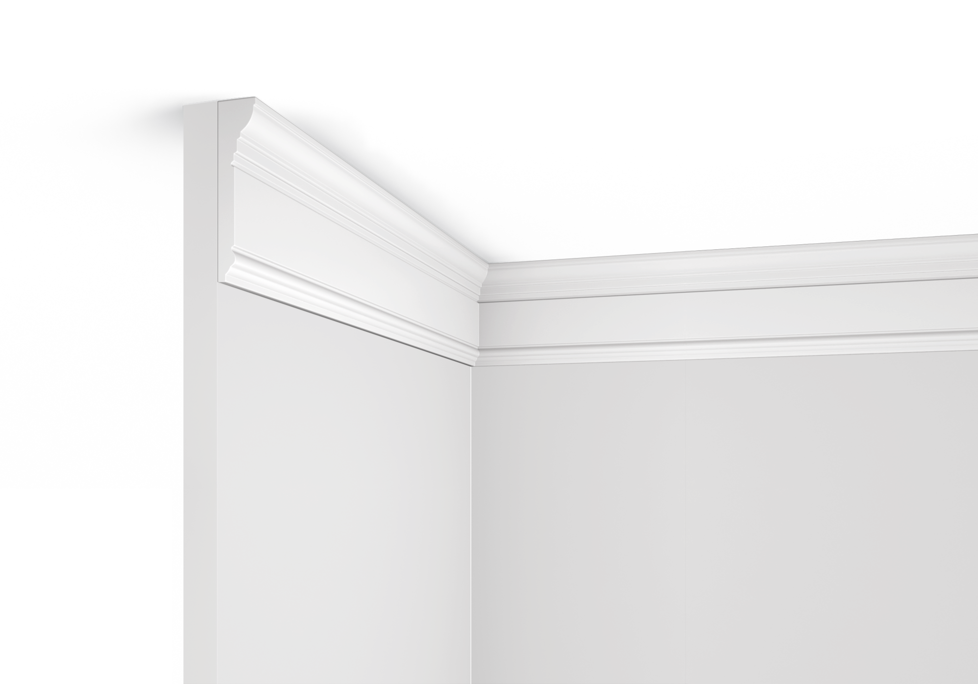 Карниз L1602 Hiwood 96мм×22мм×2м