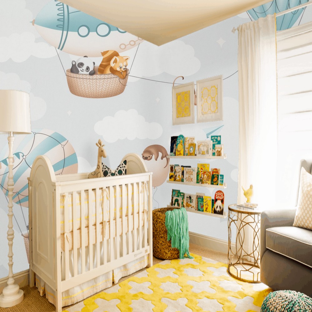 Обои HC72270-14 Palitra Home Color Зоо Чайлд Palitra Home Color коллекция Зоо Чайлд производства РОССИЯ в интернет-магазине Обоитрейд