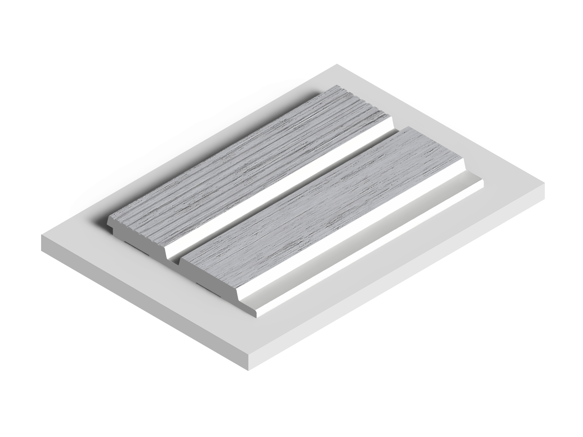 Панель декоративная LV123 W36 Hiwood 120мм×12мм×2.7м