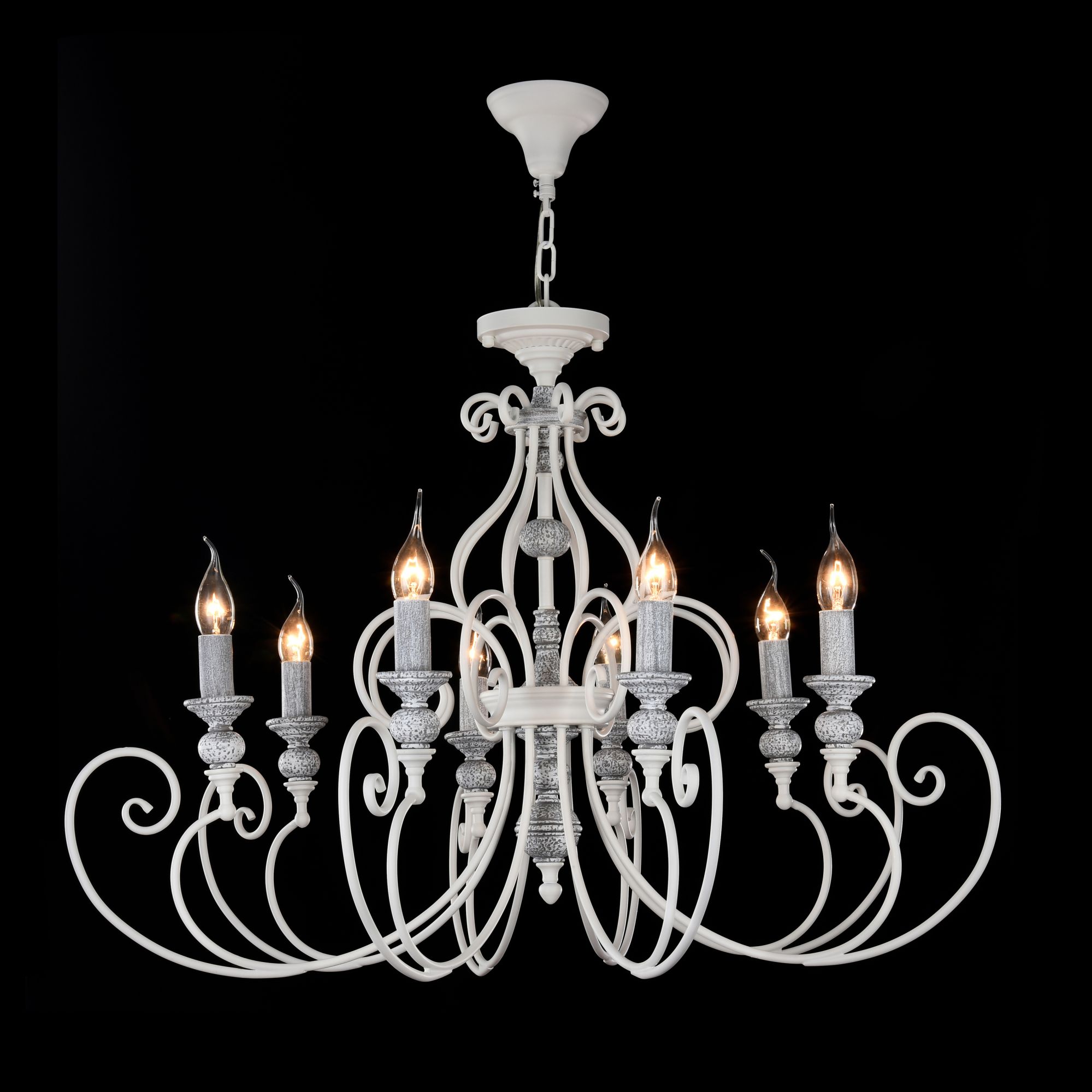 Люстра Maytoni Elegant ARM631-PL-08-W