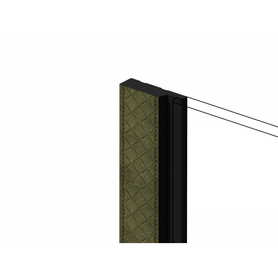 Финишный молдинг LF124ALE1 GN83K Hiwood 42мм×2,7м