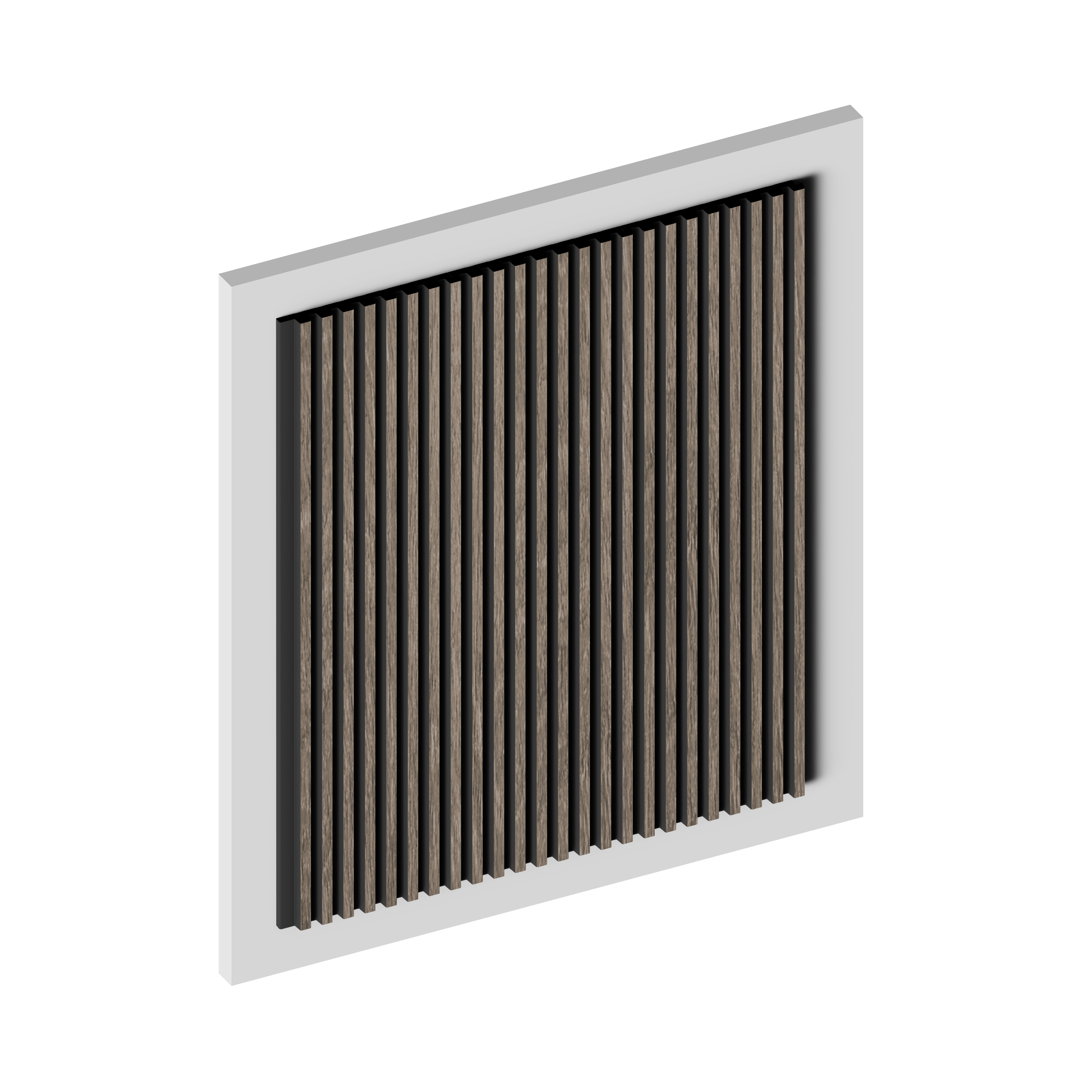 Панель декоративная LV129 BR490NK Hiwood 120мм×12мм×2.7м