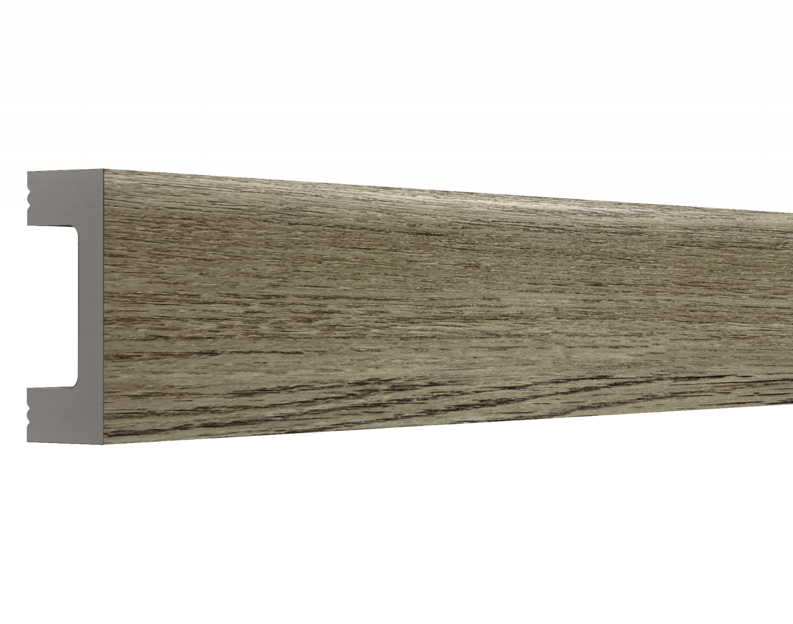 Молдинг МЛ 18/2,6 Bello Deco Дуб Бристоль 40мм×15мм×2,6м