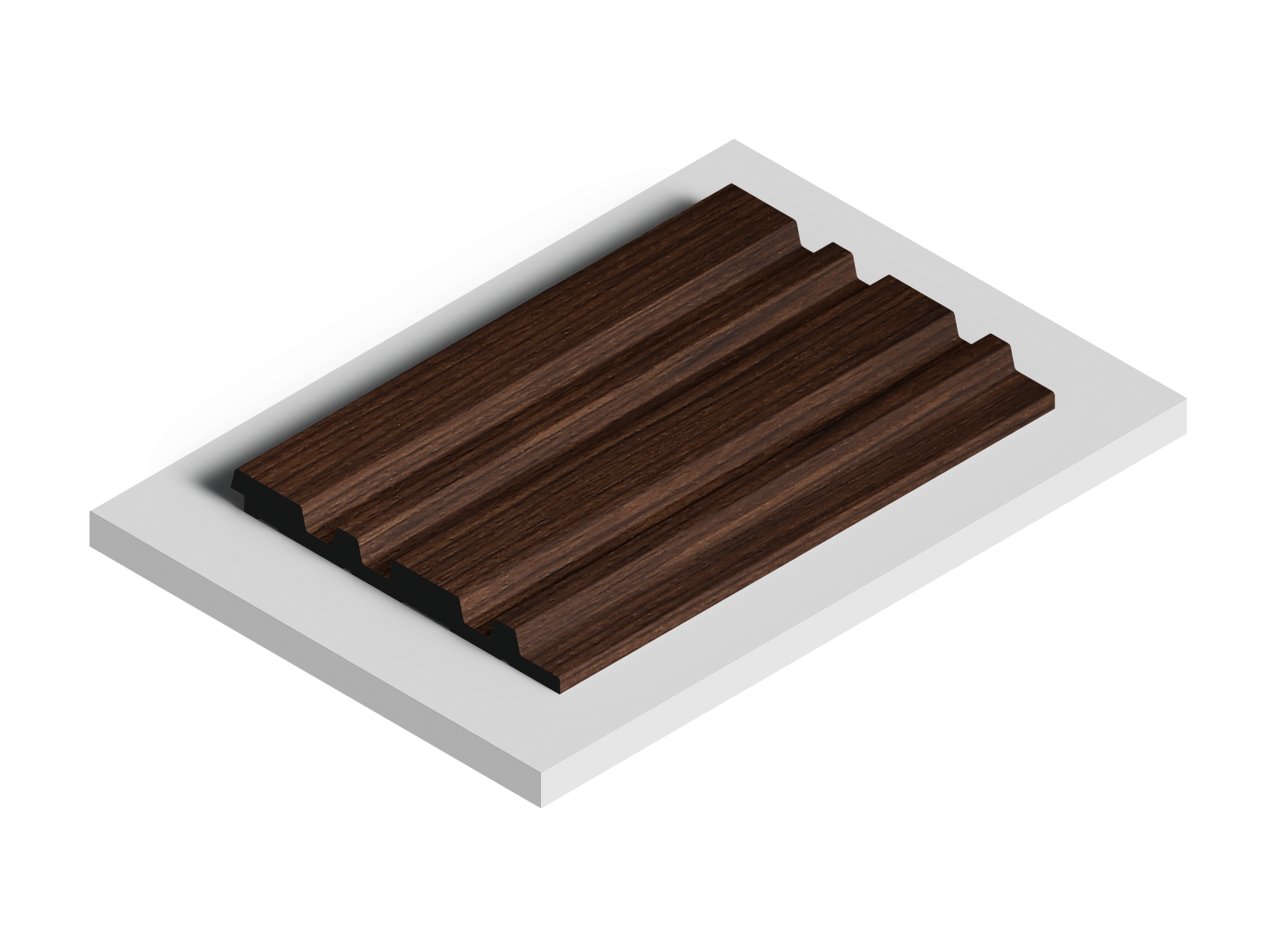 Панель декоративная LV122 BR396 Hiwood 120мм×12мм×2.7м