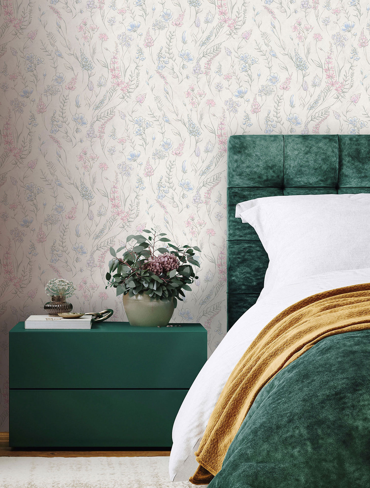 Обои 7326-00 Euro Decor Meadow Euro Decor коллекция Meadow производства РОССИЯ в интернет-магазине Обоитрейд