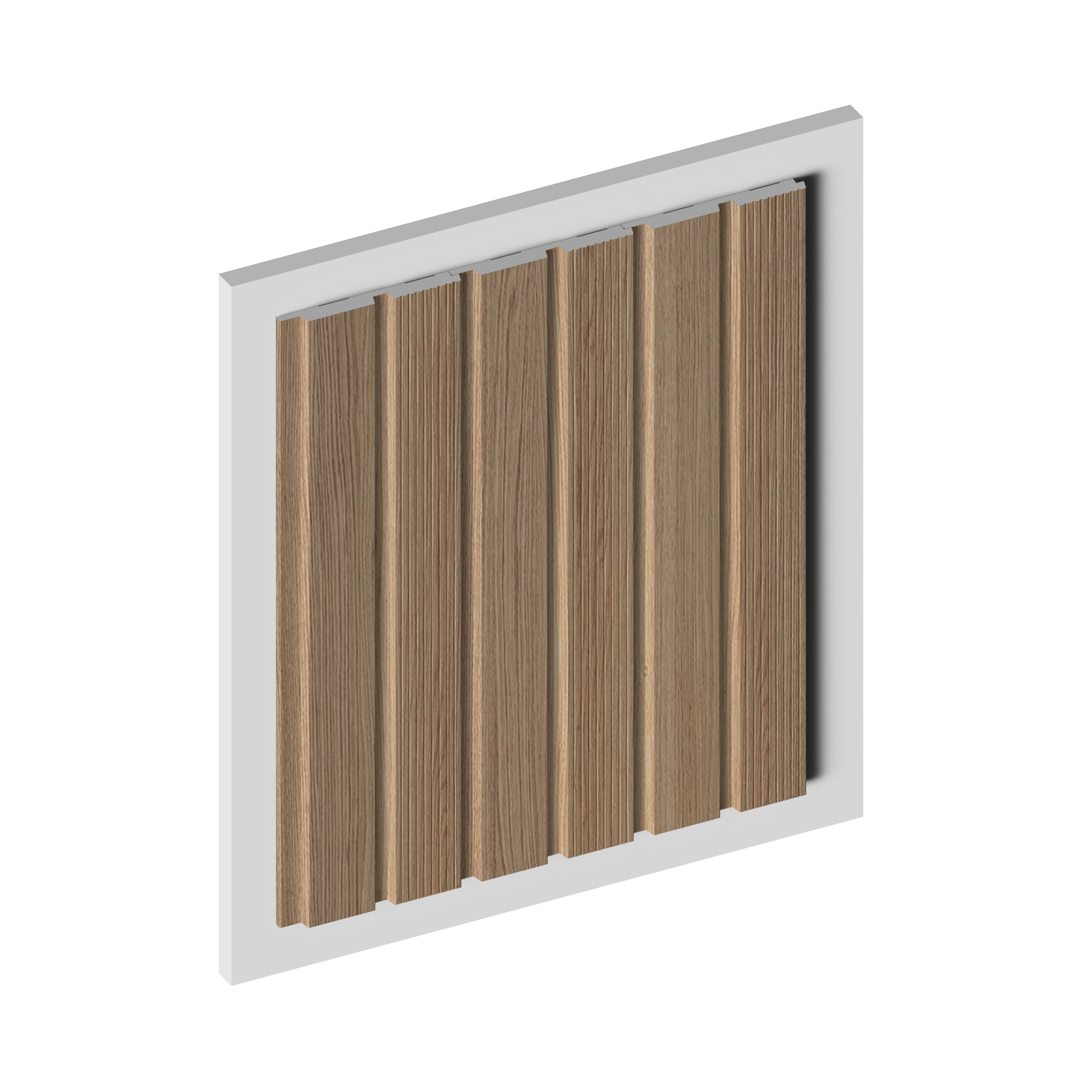 Панель декоративная LV123 BR417 Hiwood 120мм×12мм×2.7м