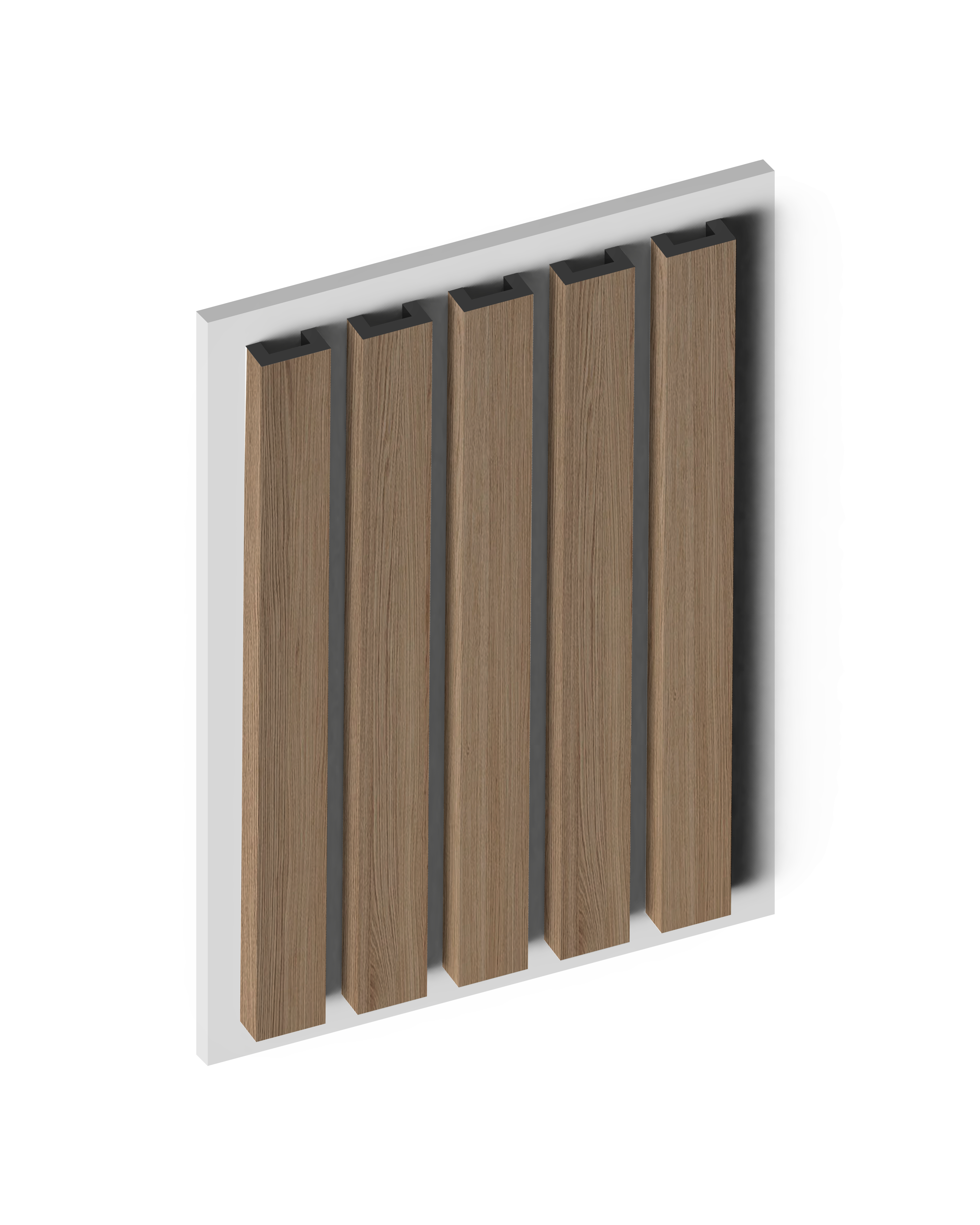 Декоративная рейка LB40 BR417 Hiwood 40мм×20мм×2.7м