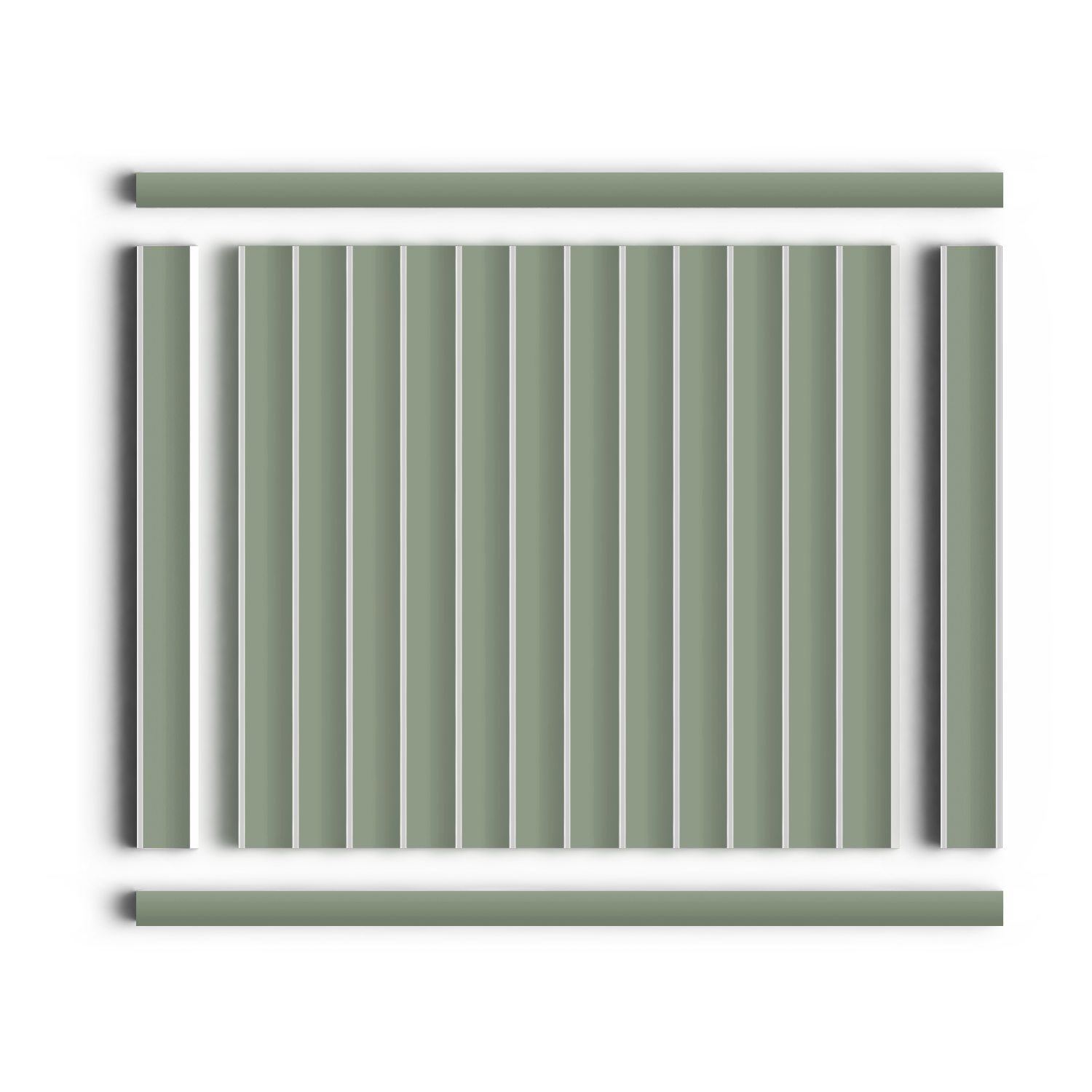 Молдинг D15V2 GN69 Hiwood 15мм×15мм×2,7м