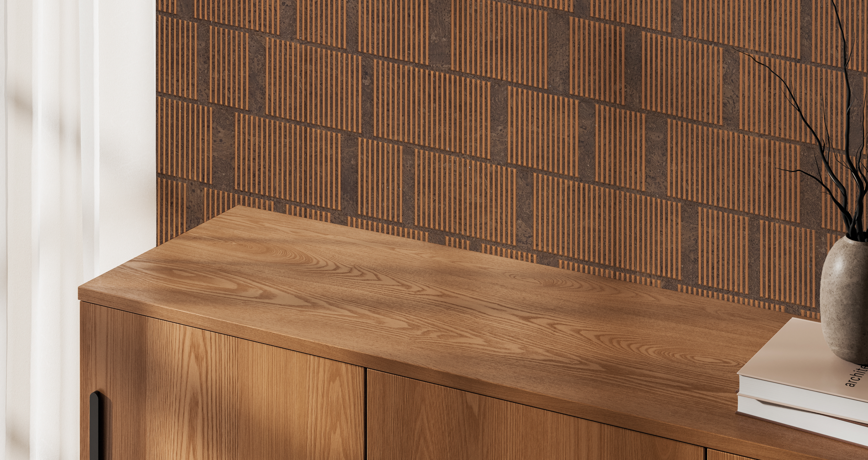 Панель декоративная DM626 BR71 Hiwood 600мм×4мм×3м