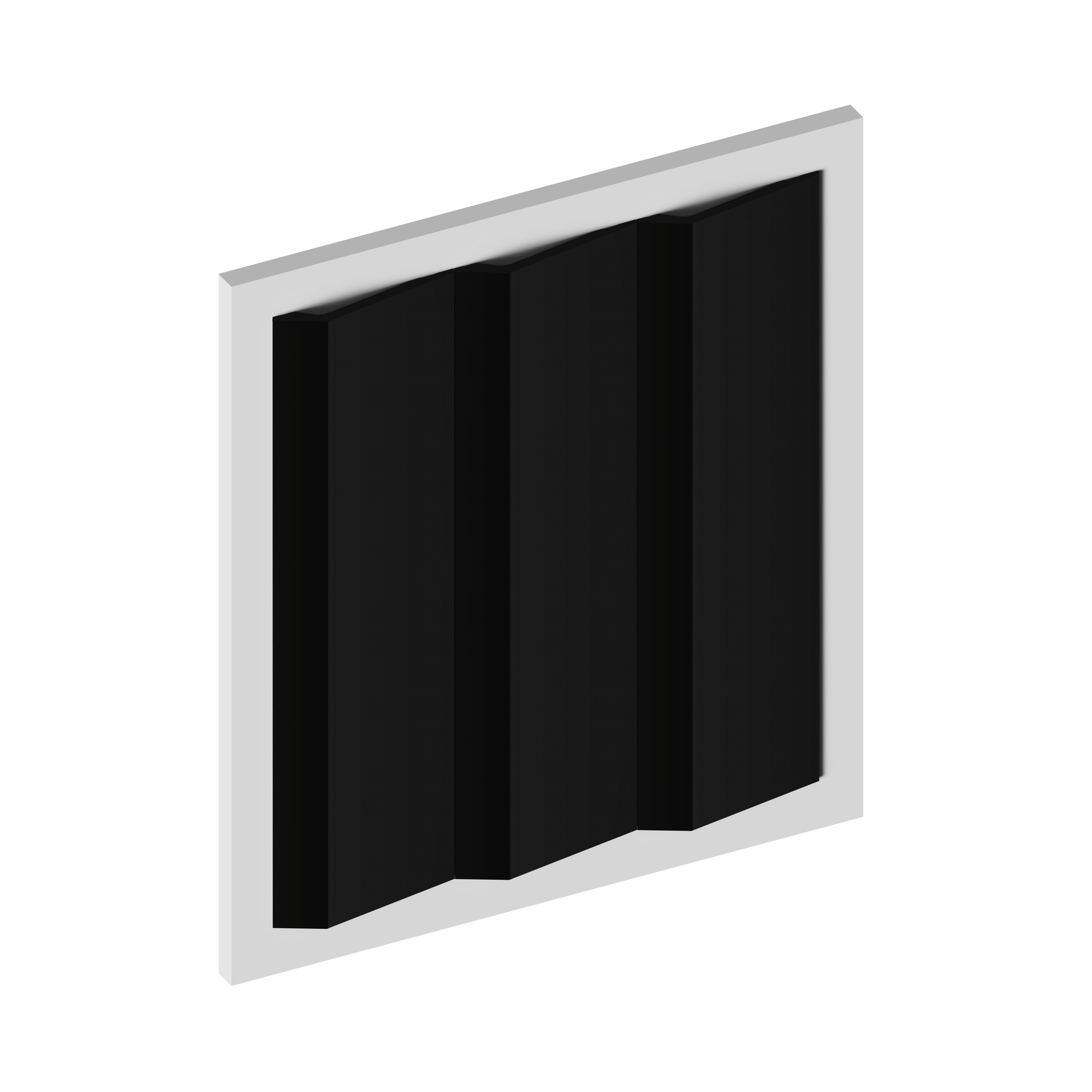 Панель декоративная LV141 BK Hiwood 116мм×17,5мм×2.7м