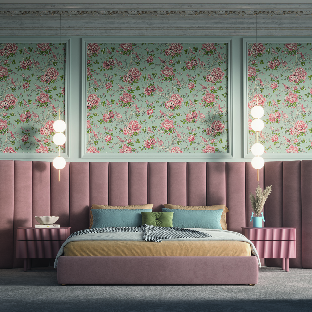 Обои FL1 006 Loymina Прекрасная Дама