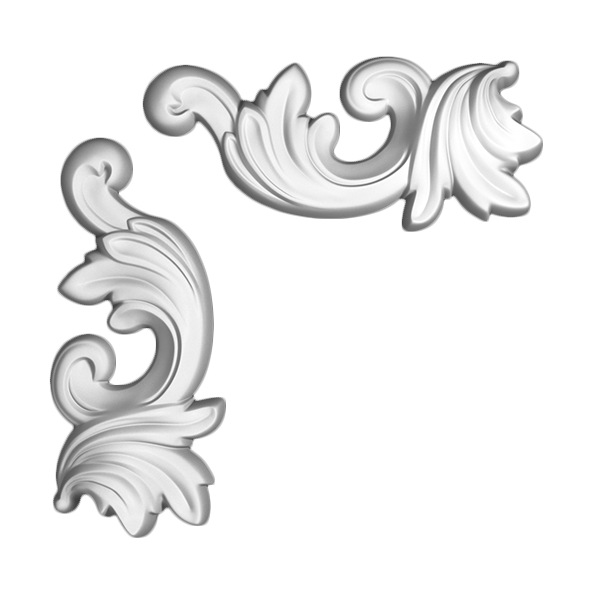 Угол декоративный М12Н1 Bello Deco к молдингу накладной 60×140мм