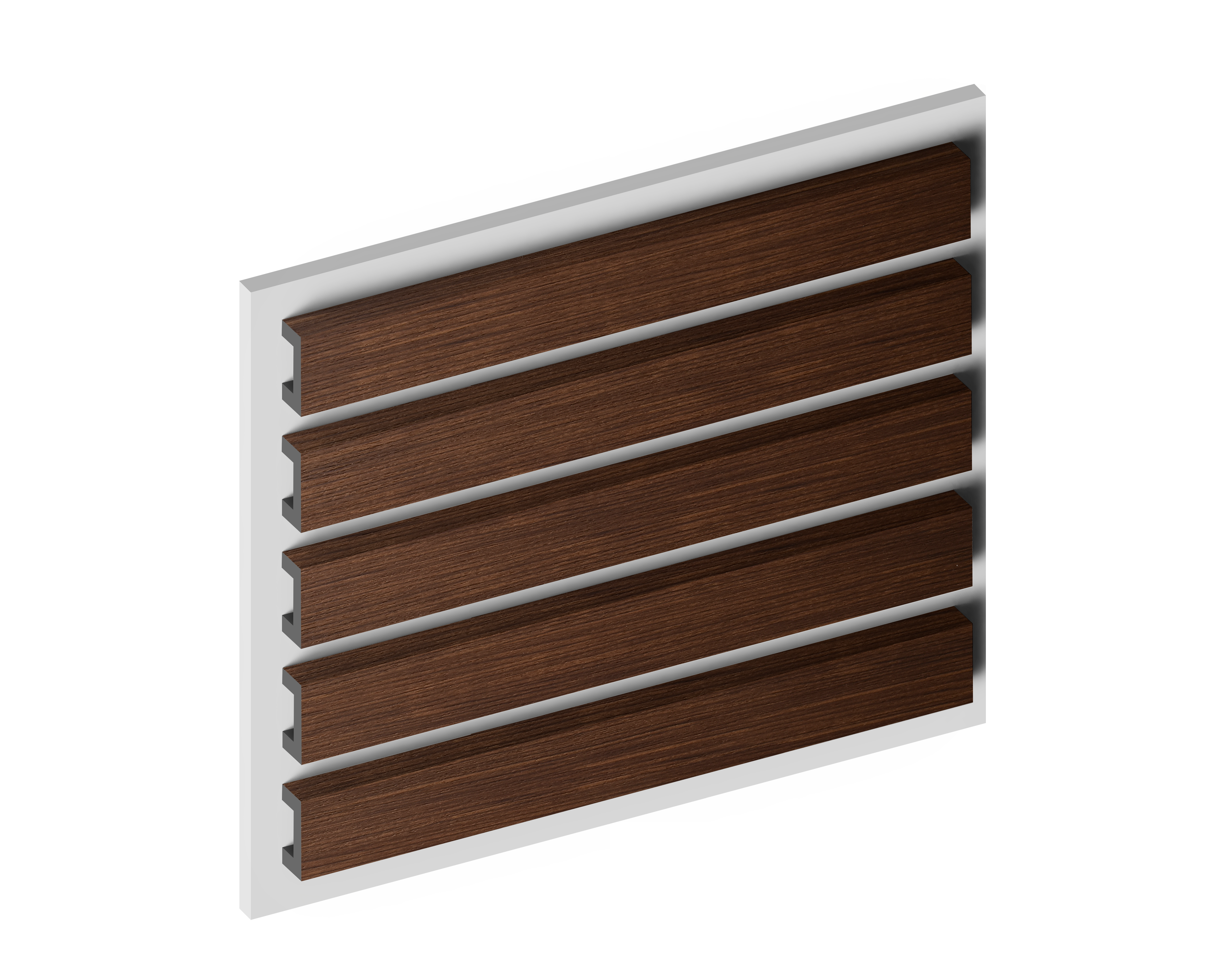 Декоративная рейка LB40 BR396 Hiwood 40мм×20мм×2.7м