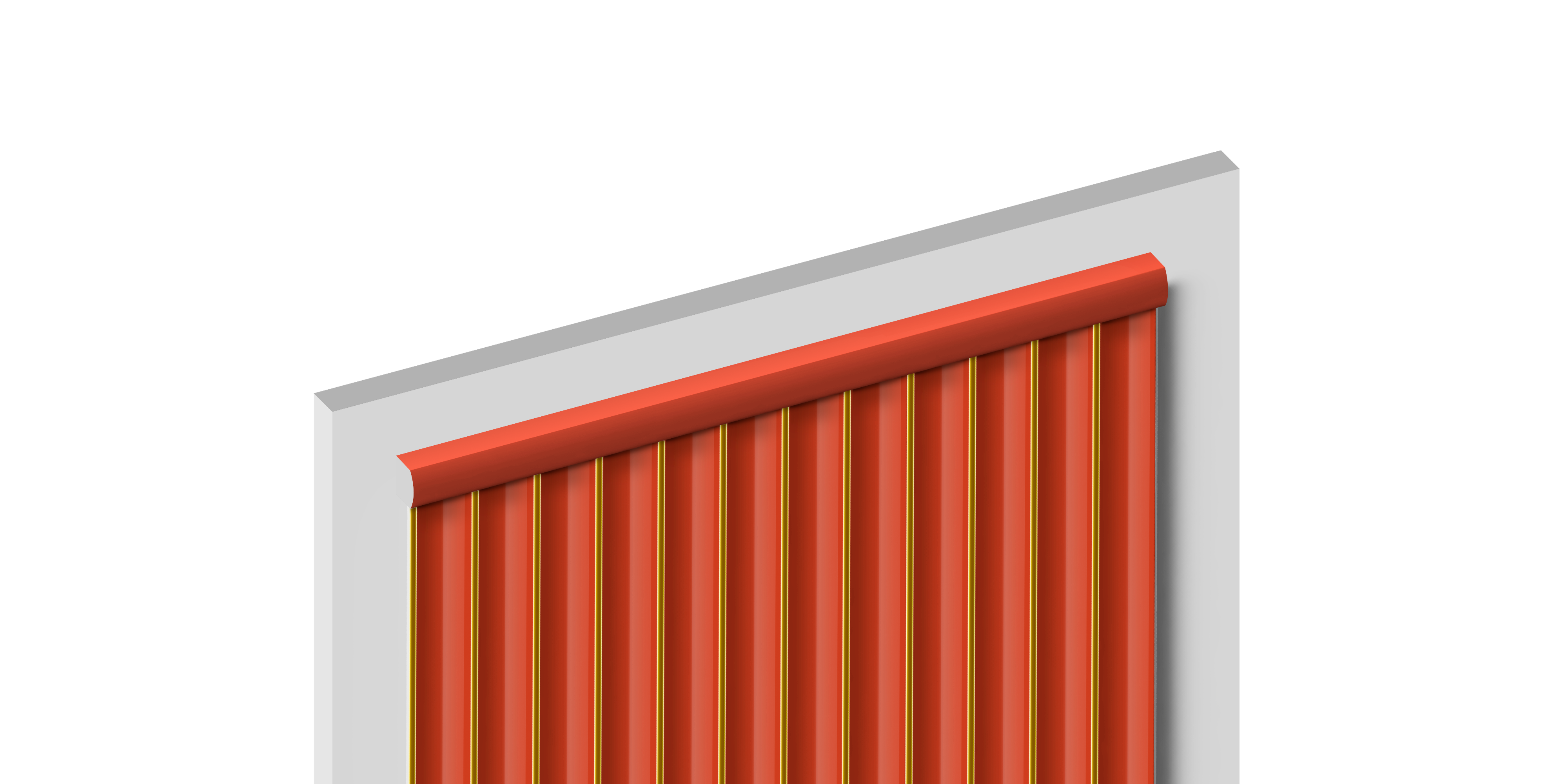 Молдинг D15V2 OR3 Hiwood 15мм×15мм×2,7м