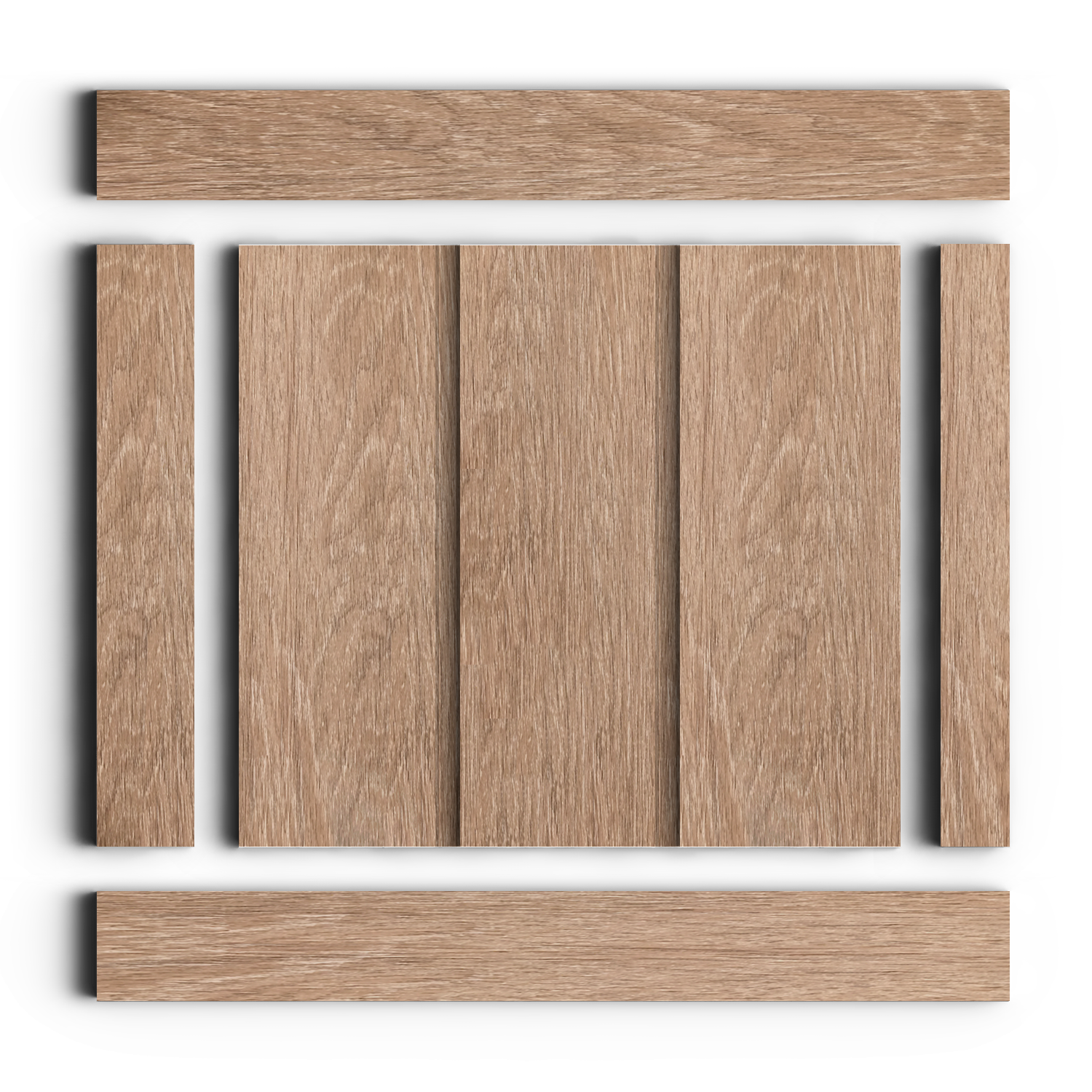 Панель декоративная LV127 BR416 Hiwood 120мм×12мм×2.7м