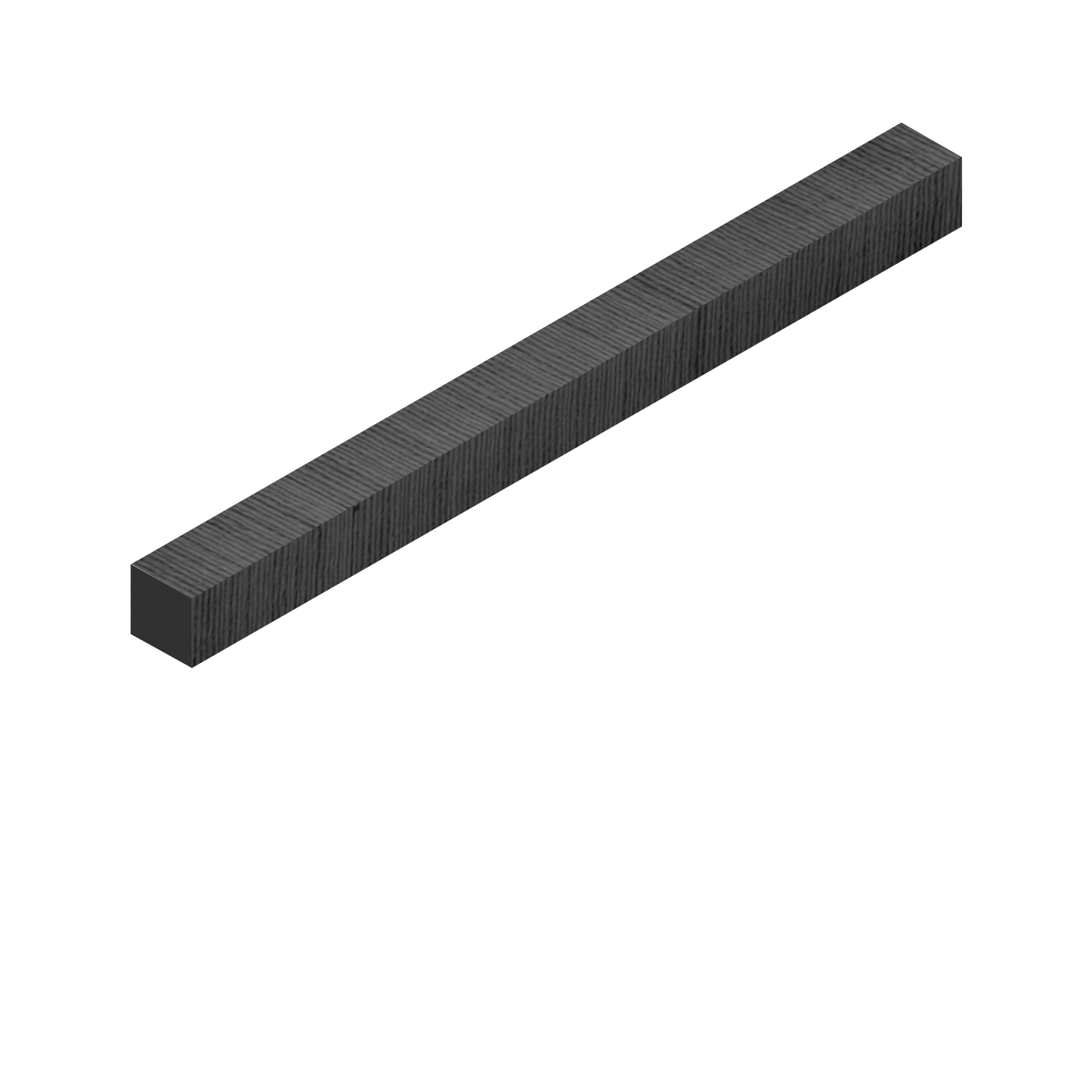 Молдинг D12V1 GR26 Hiwood 12мм×12мм×2,7м
