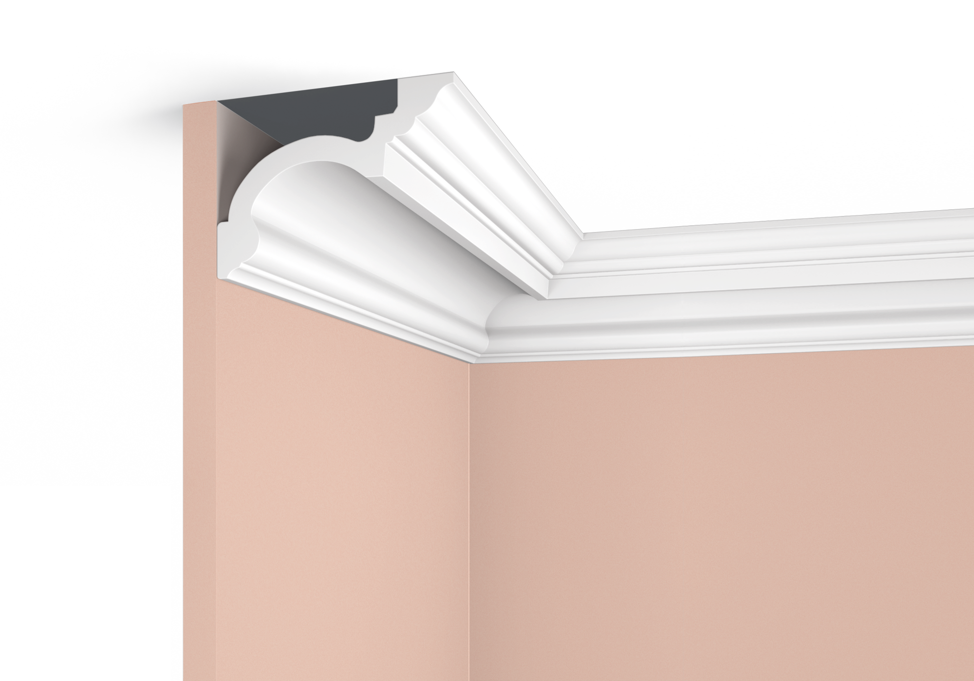 Карниз A160 Hiwood 130мм×95мм×2м