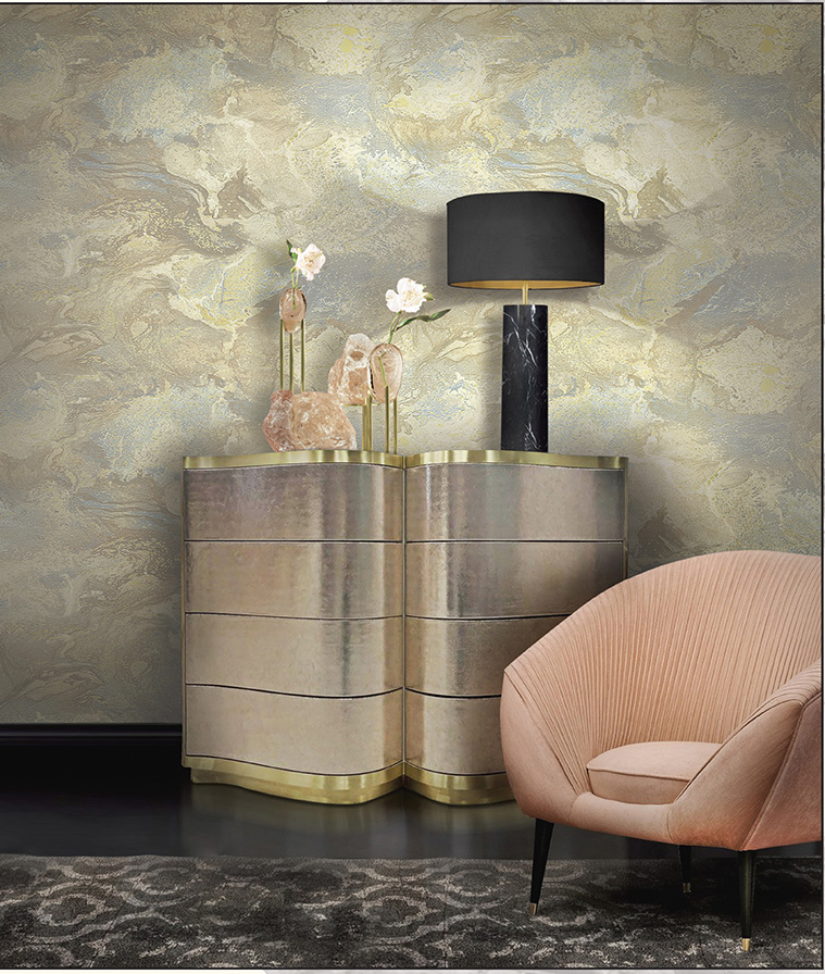 Обои 83667BS Decori & Decori Каррара 2 Decori & Decori коллекция Каррара 2 производства Италия в интернет-магазине Обоитрейд