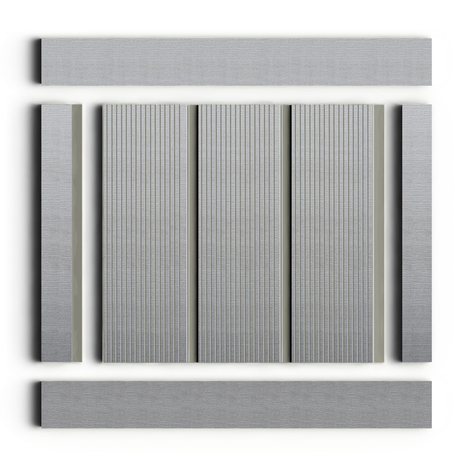 Панель декоративная LV127L S339S Hiwood 120мм×12мм×2.7м