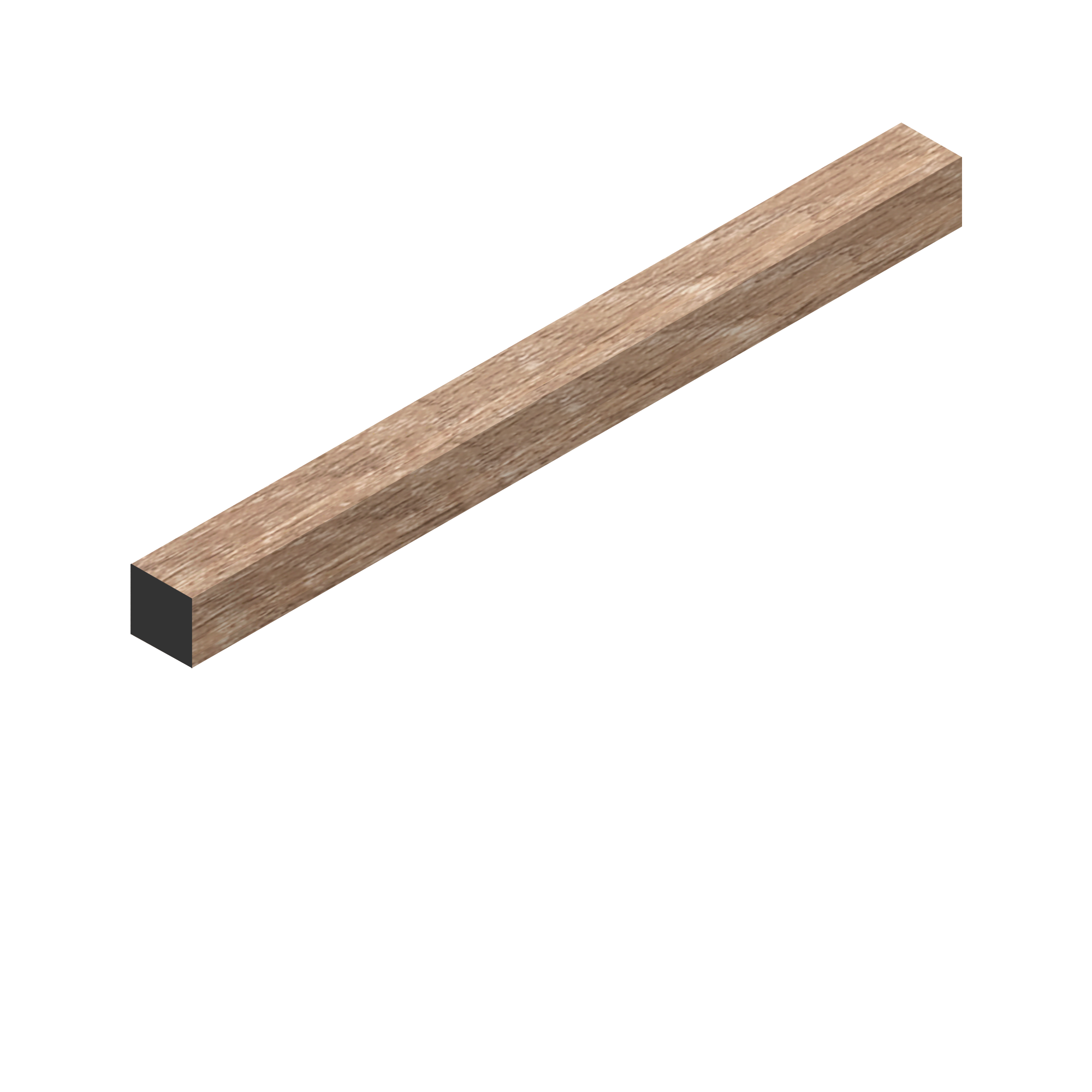 Молдинг D12V1 BR416 Hiwood 12мм×12мм×2,7м