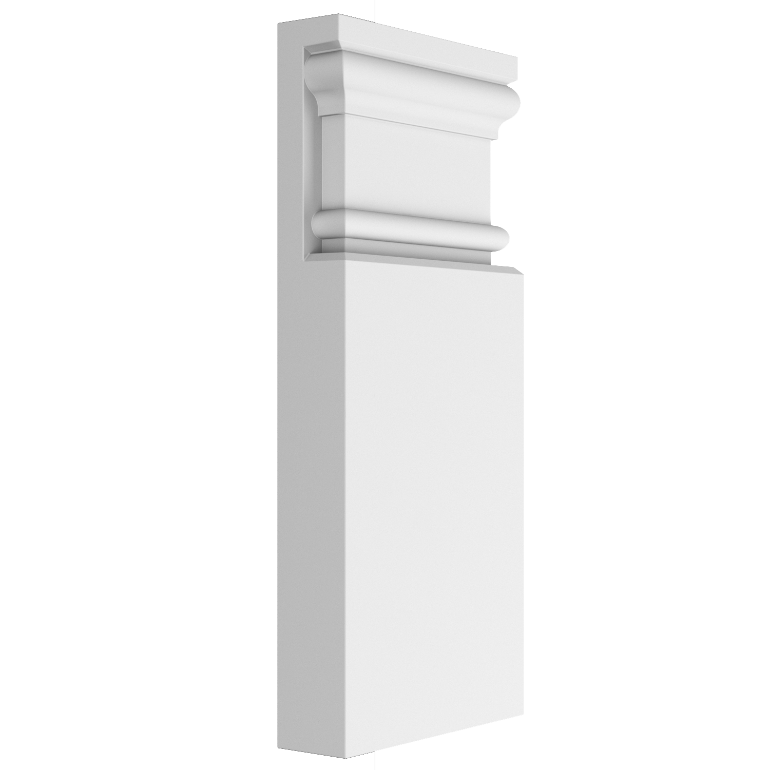 База декоративная Б2 Bello Deco лепная 31×102×250мм