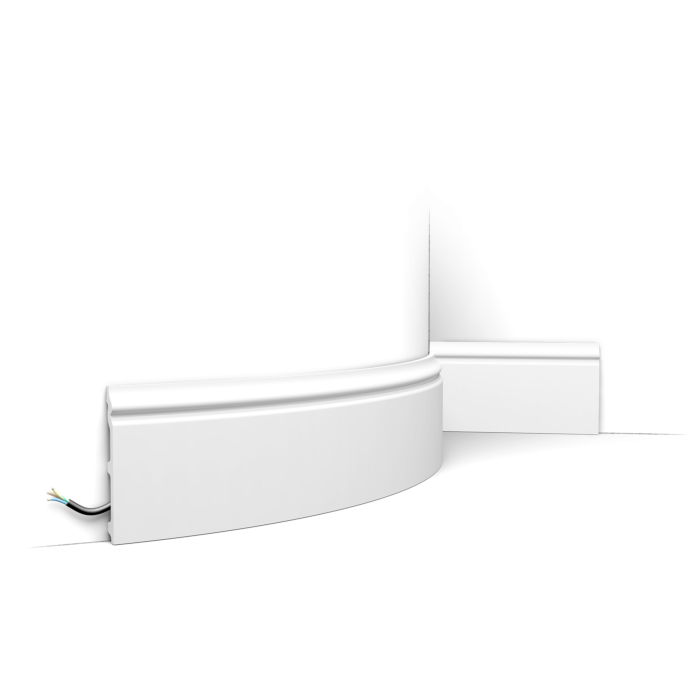 Лепнина SX118F плинтус гибкий